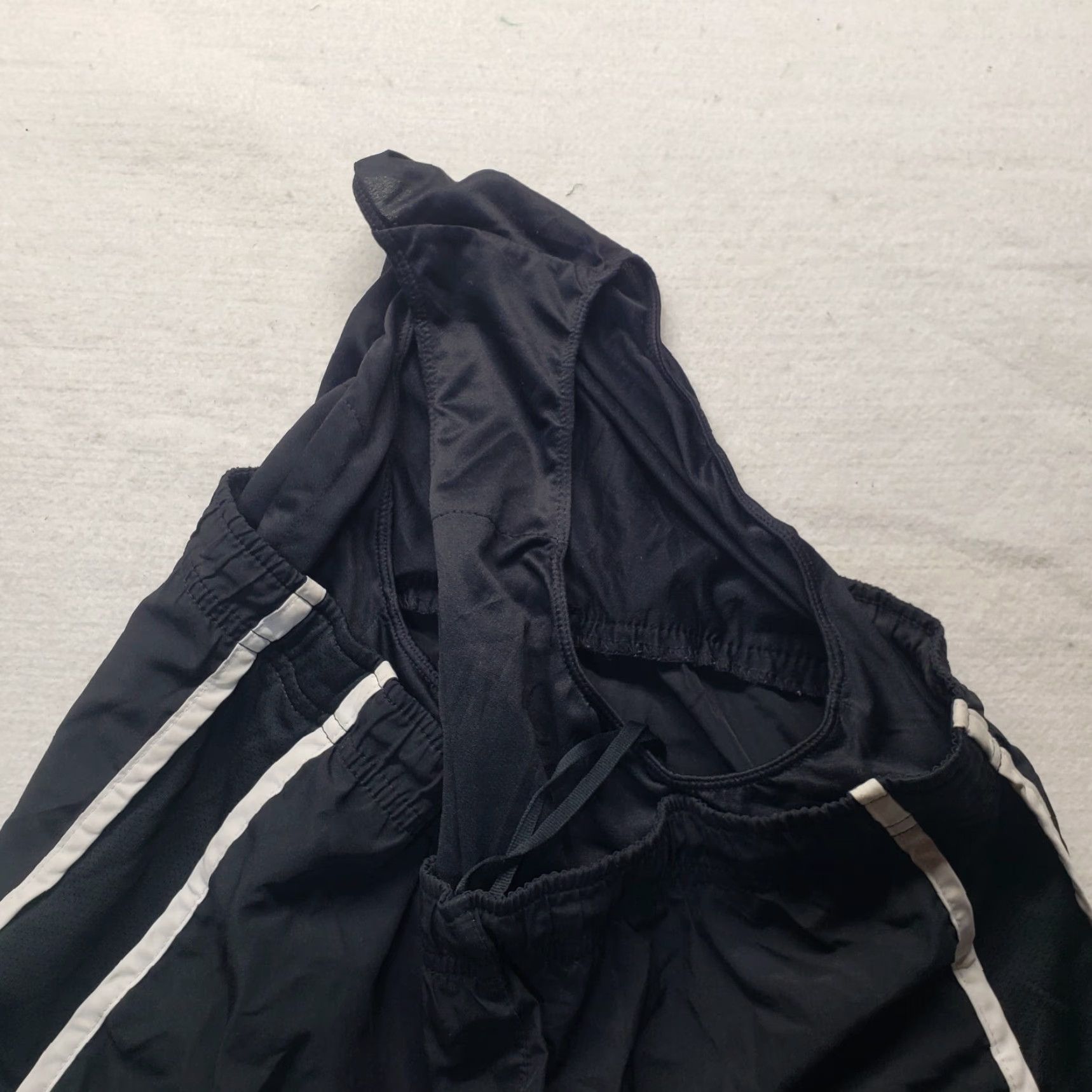 Nike Nike Dri Fit Shorts Black Workout Ellastic Waist Lined Stretch Adult Womens Large Size 36" / US 14 / IT 50 - 3 Thumbnail