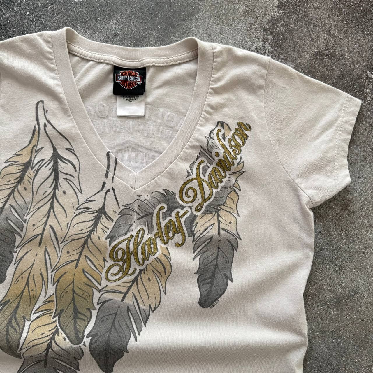 Harley Davidson × Japanese Brand × Vintage Y2K Harley Davidson Vintage Amazing T-Shirt Size L / US 10 / IT 46 - 4 Thumbnail
