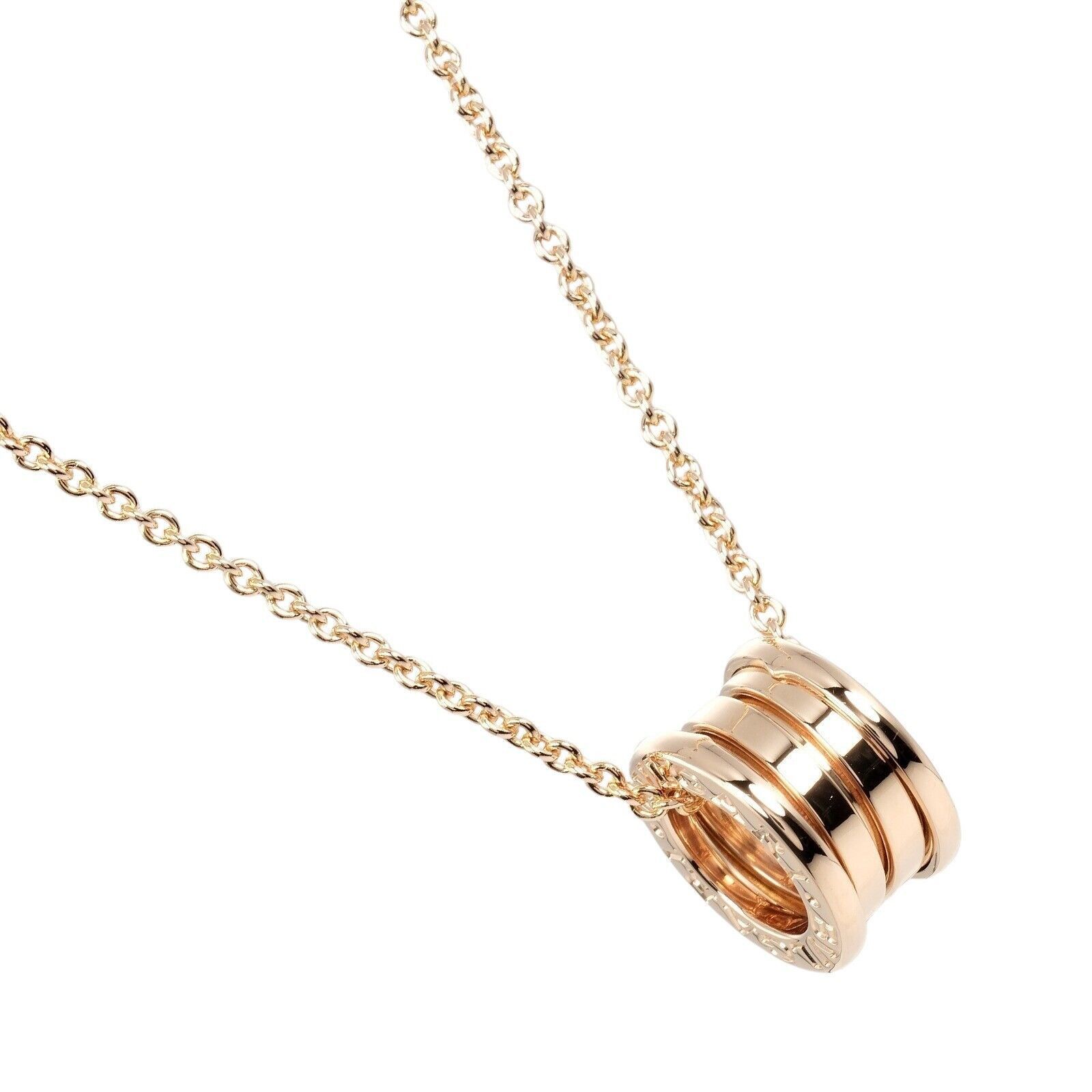 Bvlgari BVLGARI Be zero one Necklace B.ZERO1 K18 Pink Size ONE SIZE - 13 Thumbnail
