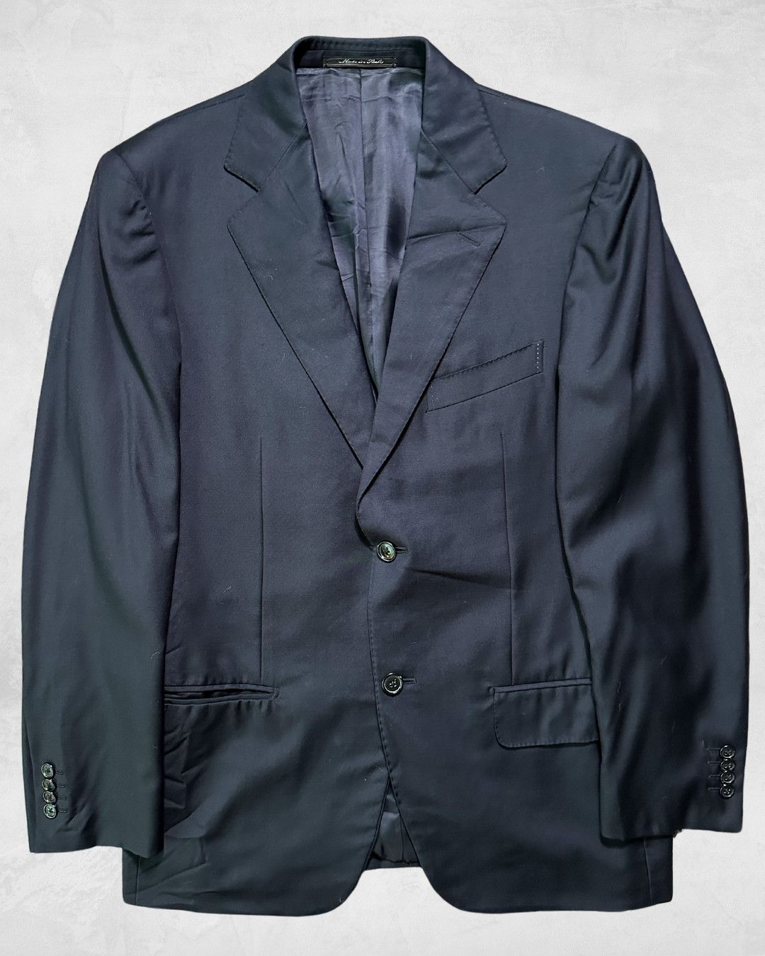 Ermenegildo Zegna FW18 Two Button Wool Jacket Size US M / EU 48-50 / 2 - 2 Thumbnail