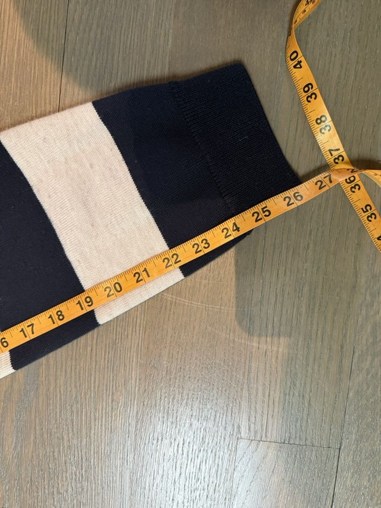 YMC Striped Merino Wool Rugby Shirt Blue/Cream XL Size US XL / EU 56 / 4 - 5 Thumbnail