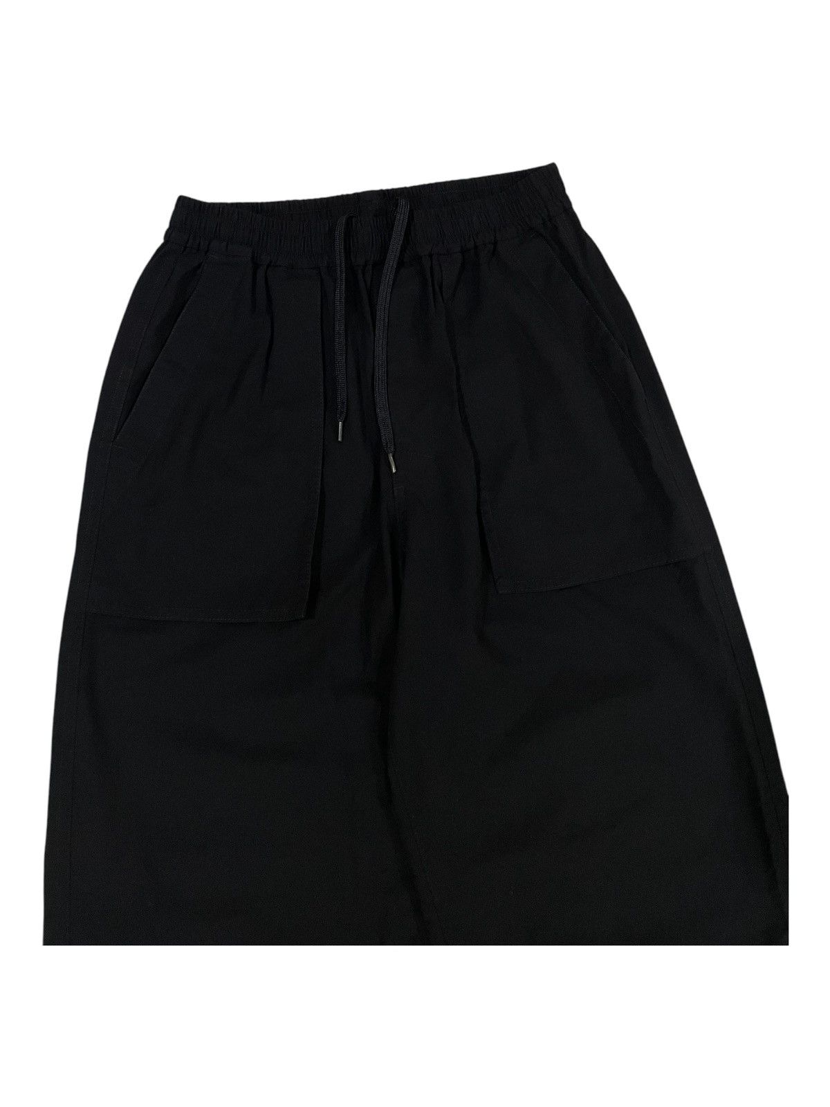Undercover Super Baggy Bondage Zipper Black Drawstring Pants GUxŪ Size US 30 / EU 46 - 4 Thumbnail