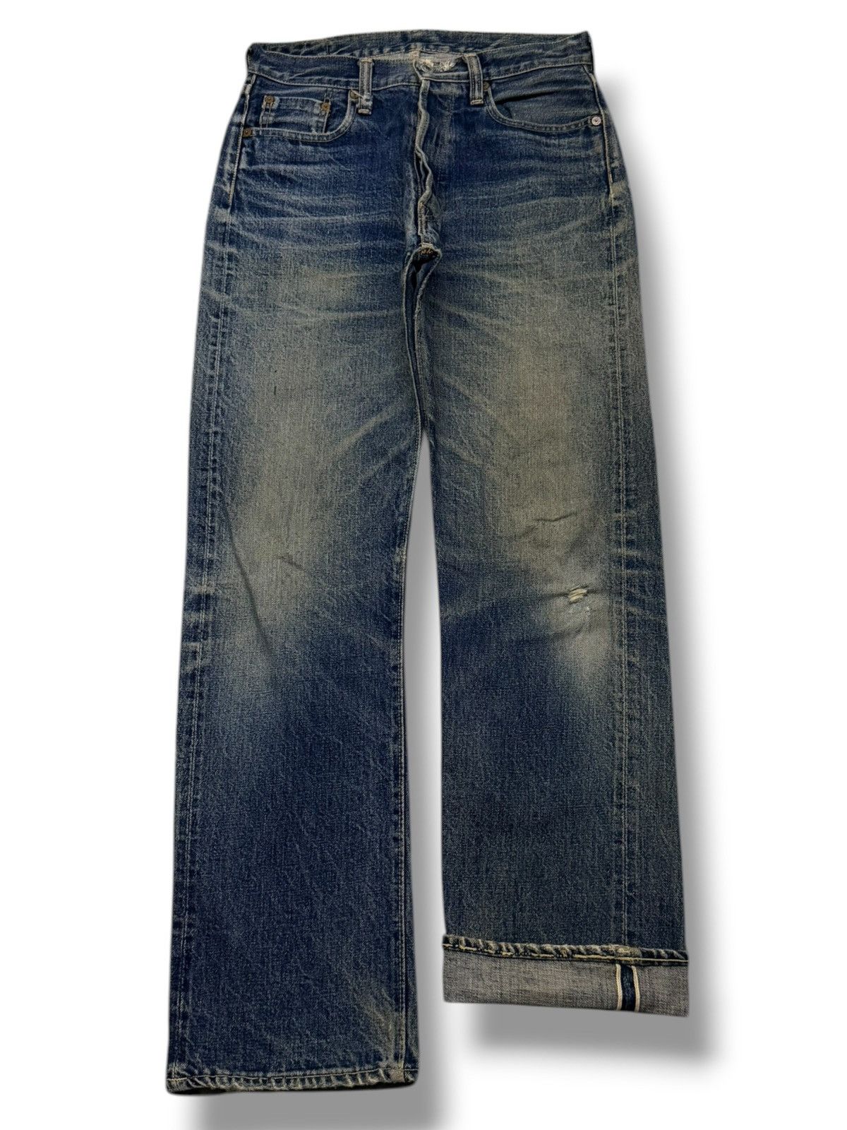 Denime Vintage 90s Denime Lot 013 Orizzonti Japan Selvedge | W29 Size US 29 - 2 Thumbnail