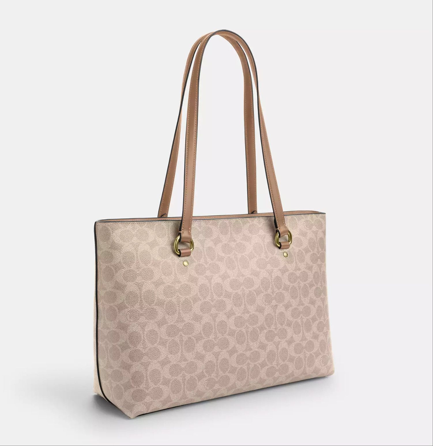 Coach Station Tote Bag In Signature Canvas CCD69 Size ONE SIZE - 9 Thumbnail