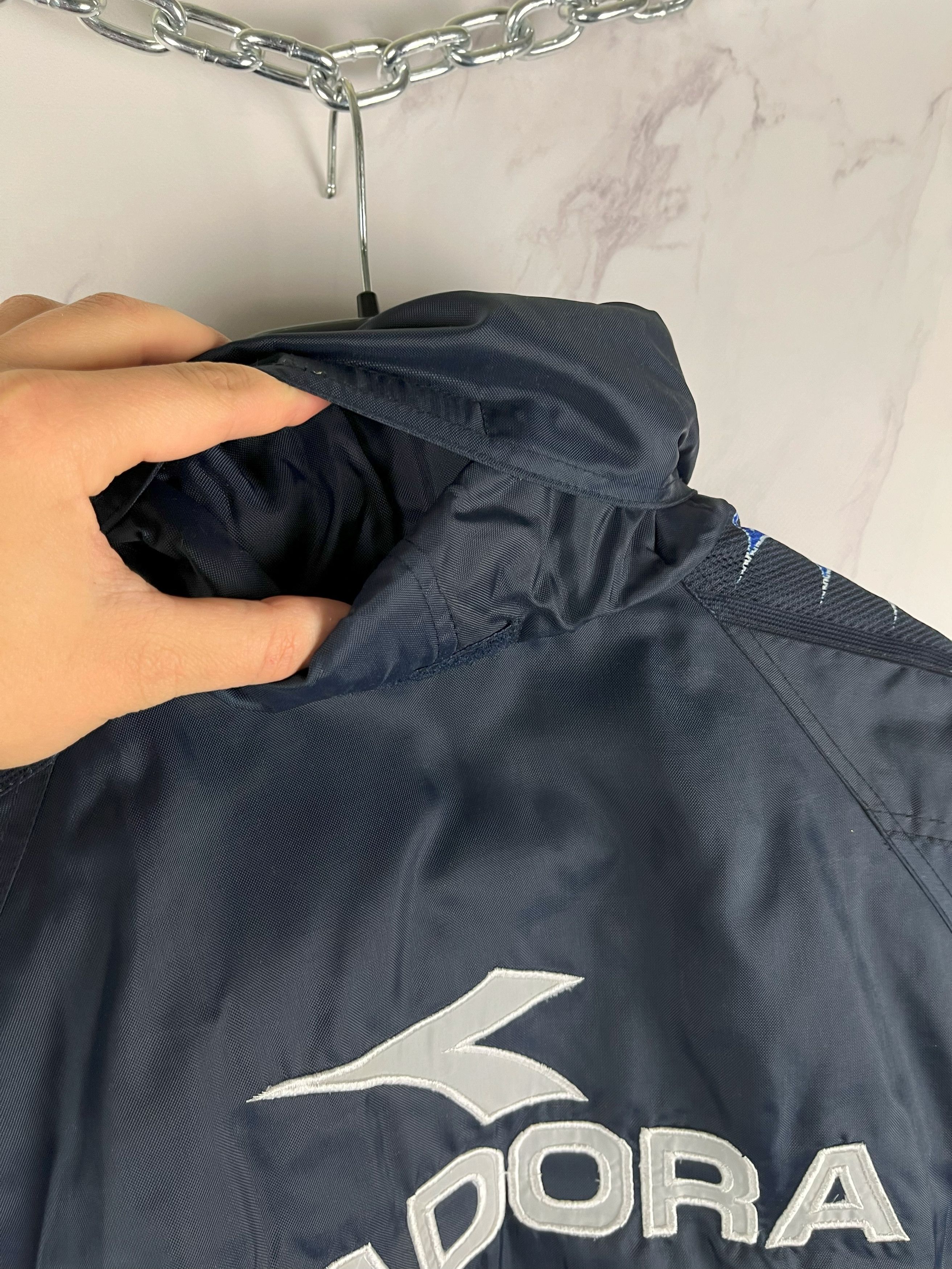 Diadora Vintage Diadora Italy FIGC Long Jacket Big Logo Size M Size US M / EU 48-50 / 2 - 9 Thumbnail