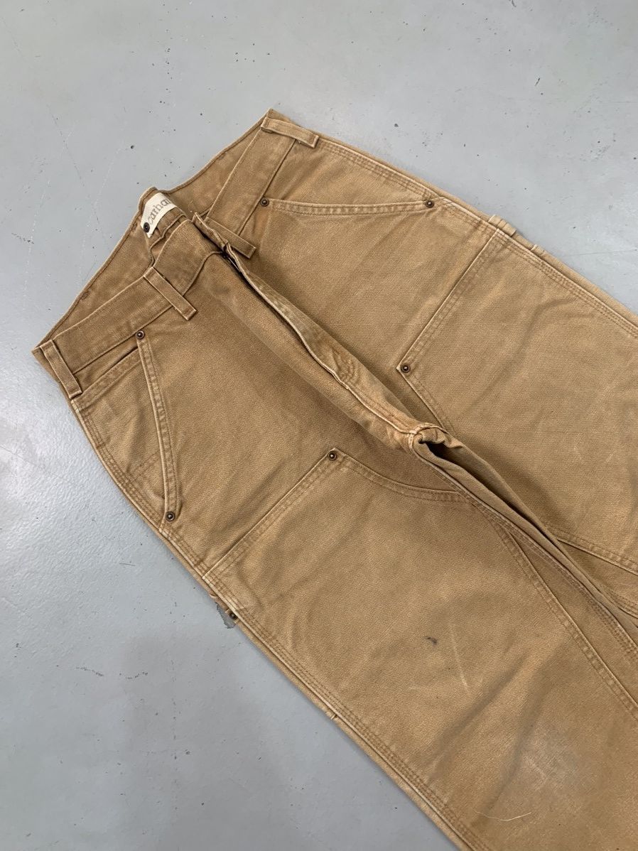 Carhartt Vintage Carhartt double knee denim Size US 33 - 2 Thumbnail