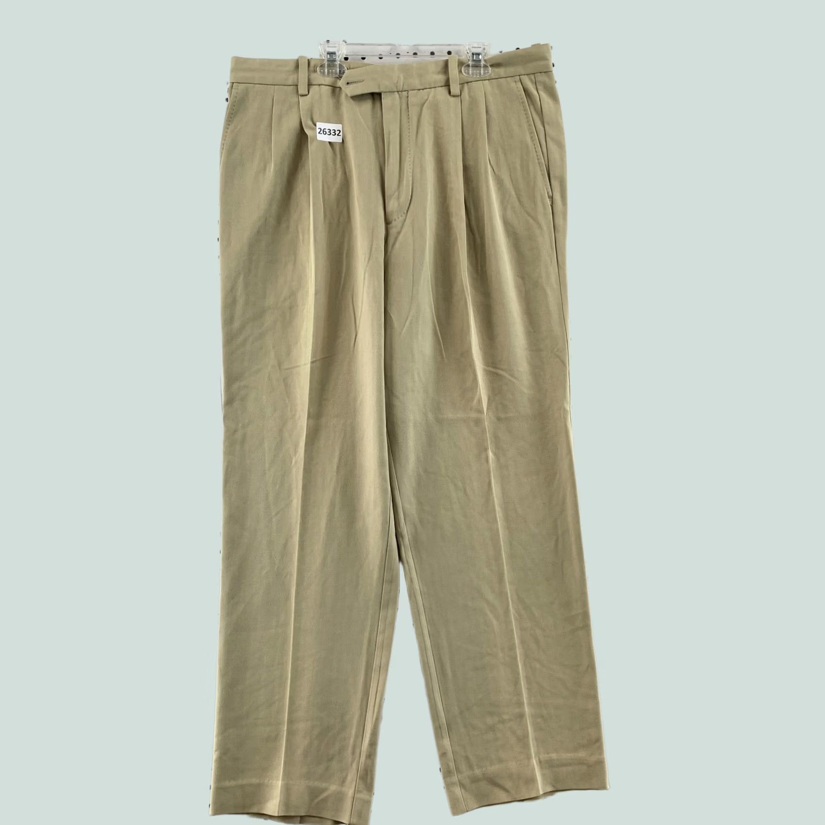 Tommy Bahama Tommy Bahama Silk Blend Dress Pants Mens Size 35x31.5 Beige Size US 35 - 1 Thumbnail