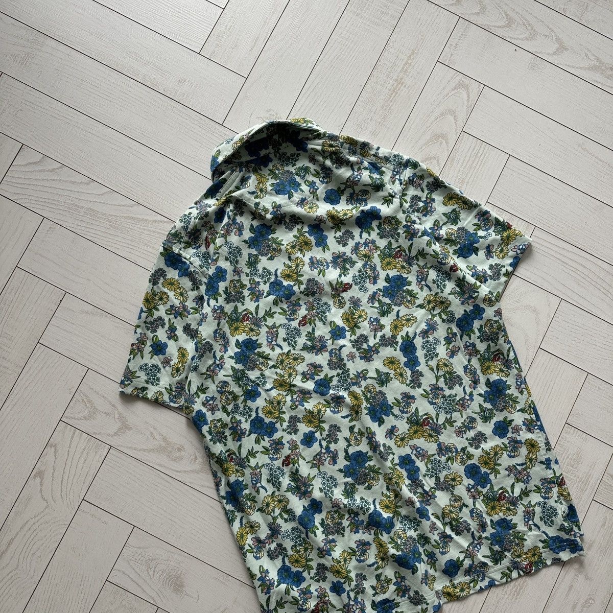 Nike Nike polo golf floral print streetwear vintage rare lobster Size US M / EU 48-50 / 2 - 11 Thumbnail