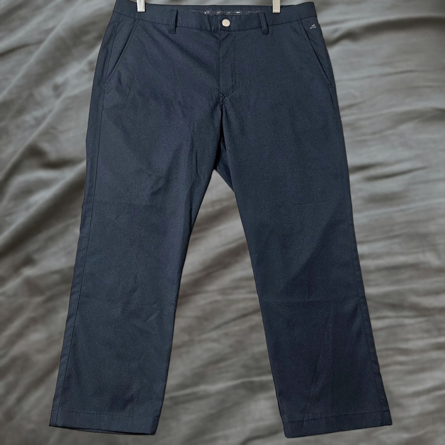 Bonobos Bonobos Golf Mens Chino Pants 36 x 27 Blue Performance Hemmed Stretch Size US 36 / EU 52 - 1 Thumbnail