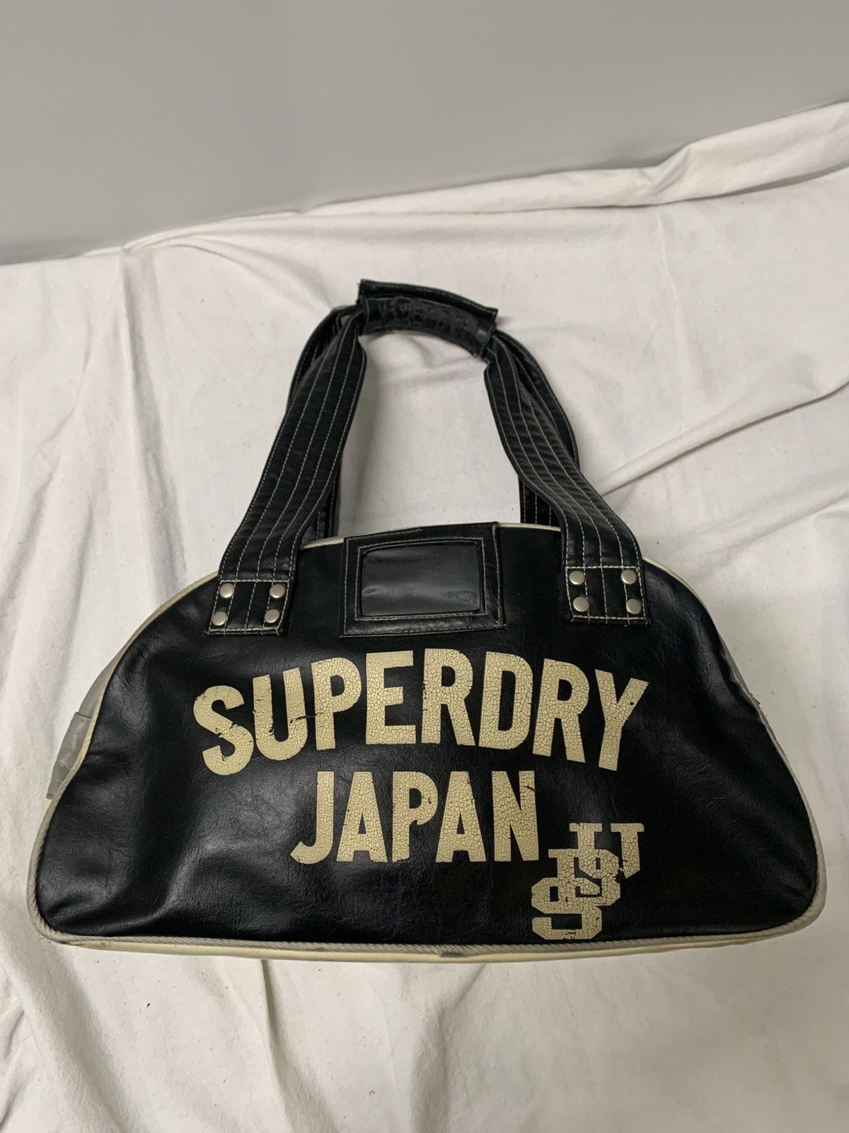 Japanese Brand × Superdry × Vintage VINTAGE SUPERDRY HANDLE BAG JAPANESE JUICY COUTURE STYLE Size ONE SIZE - 1 Thumbnail