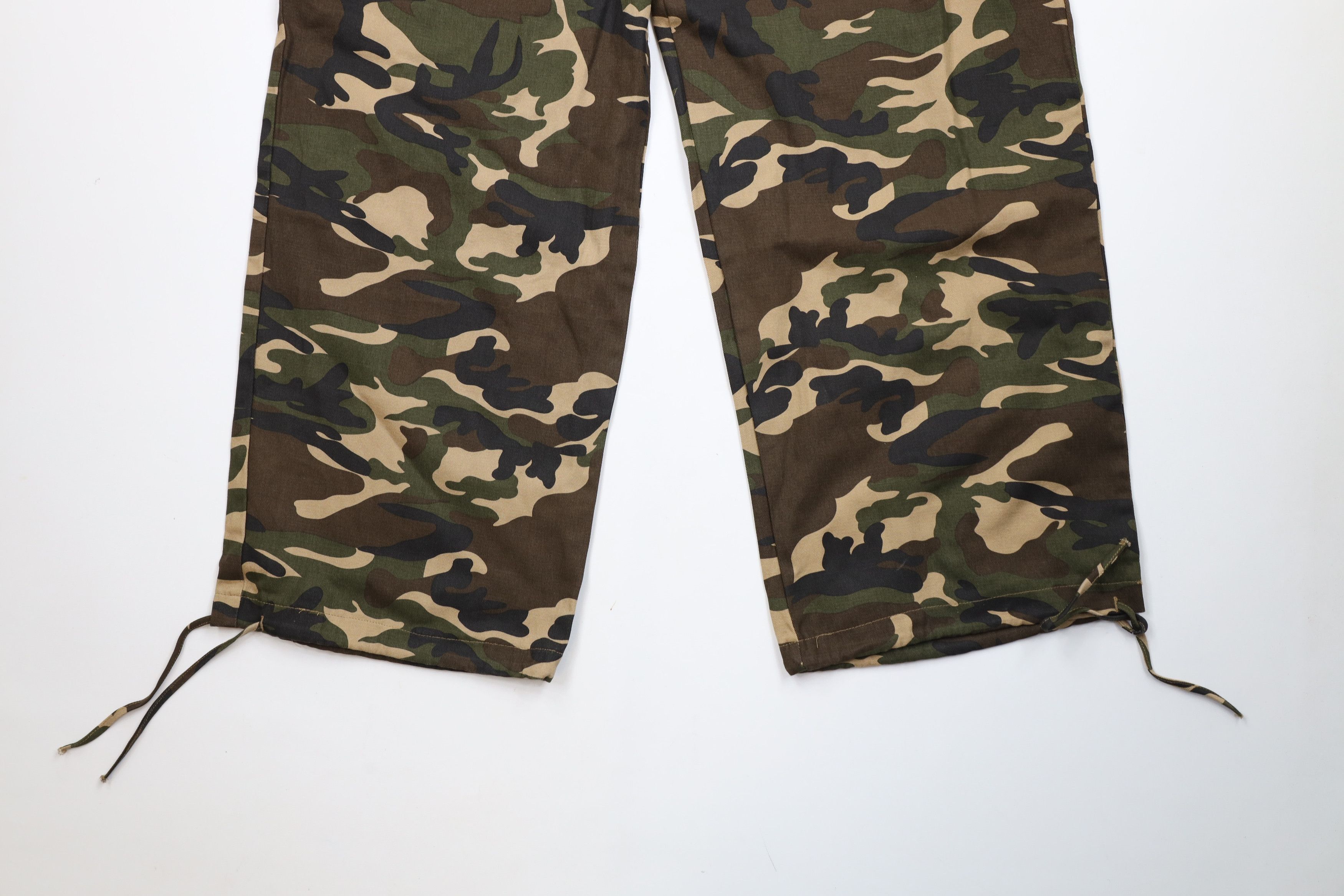 Vintage Vintage 90s Y2K Streetwear Baggy Wide Leg Cargo Pants Size US 36 / EU 52 - 4 Thumbnail
