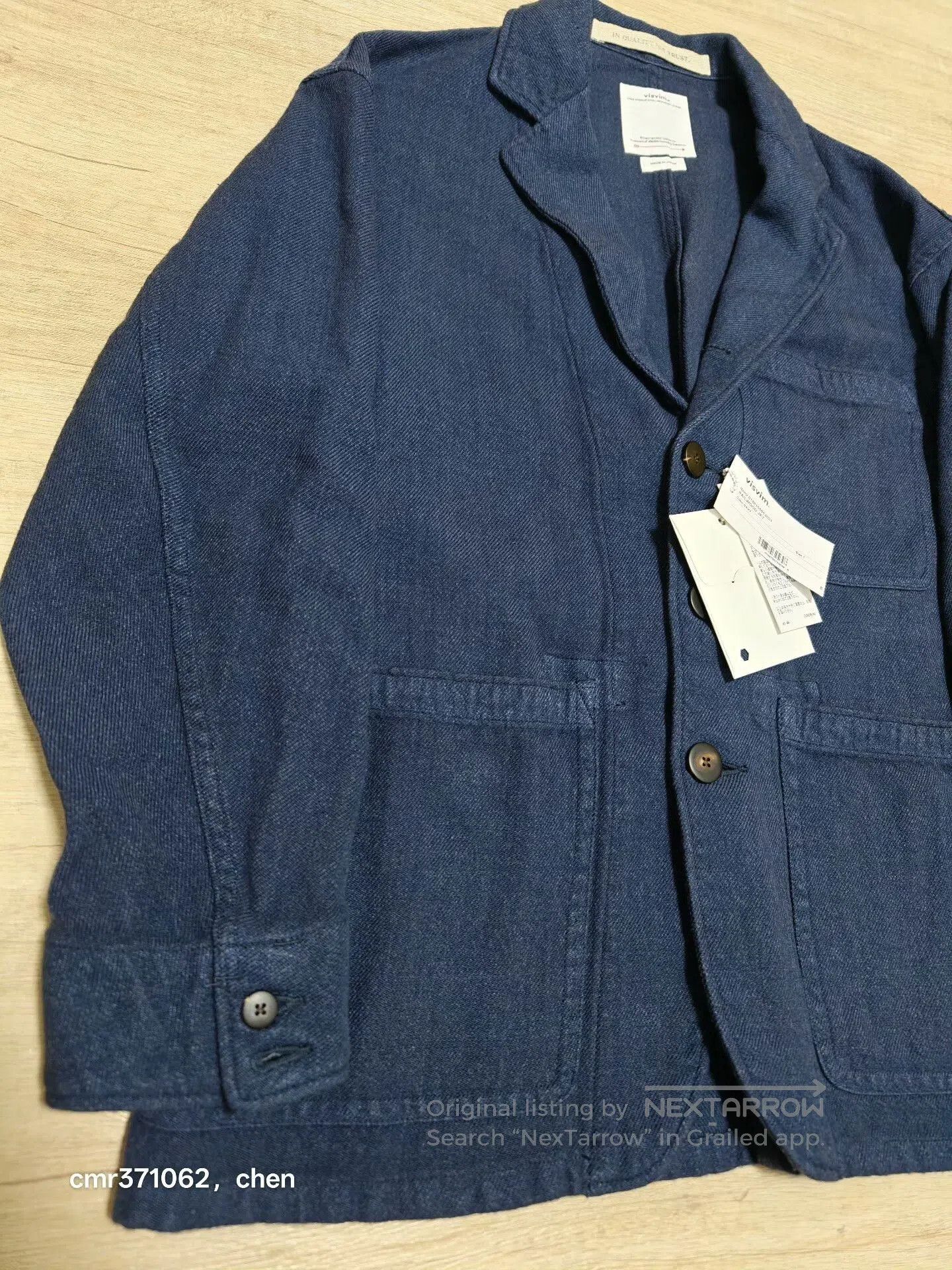 Visvim VISVIM 26SS RAILWOOD JKT. Size US S / EU 44-46 / 1 - 3 Thumbnail