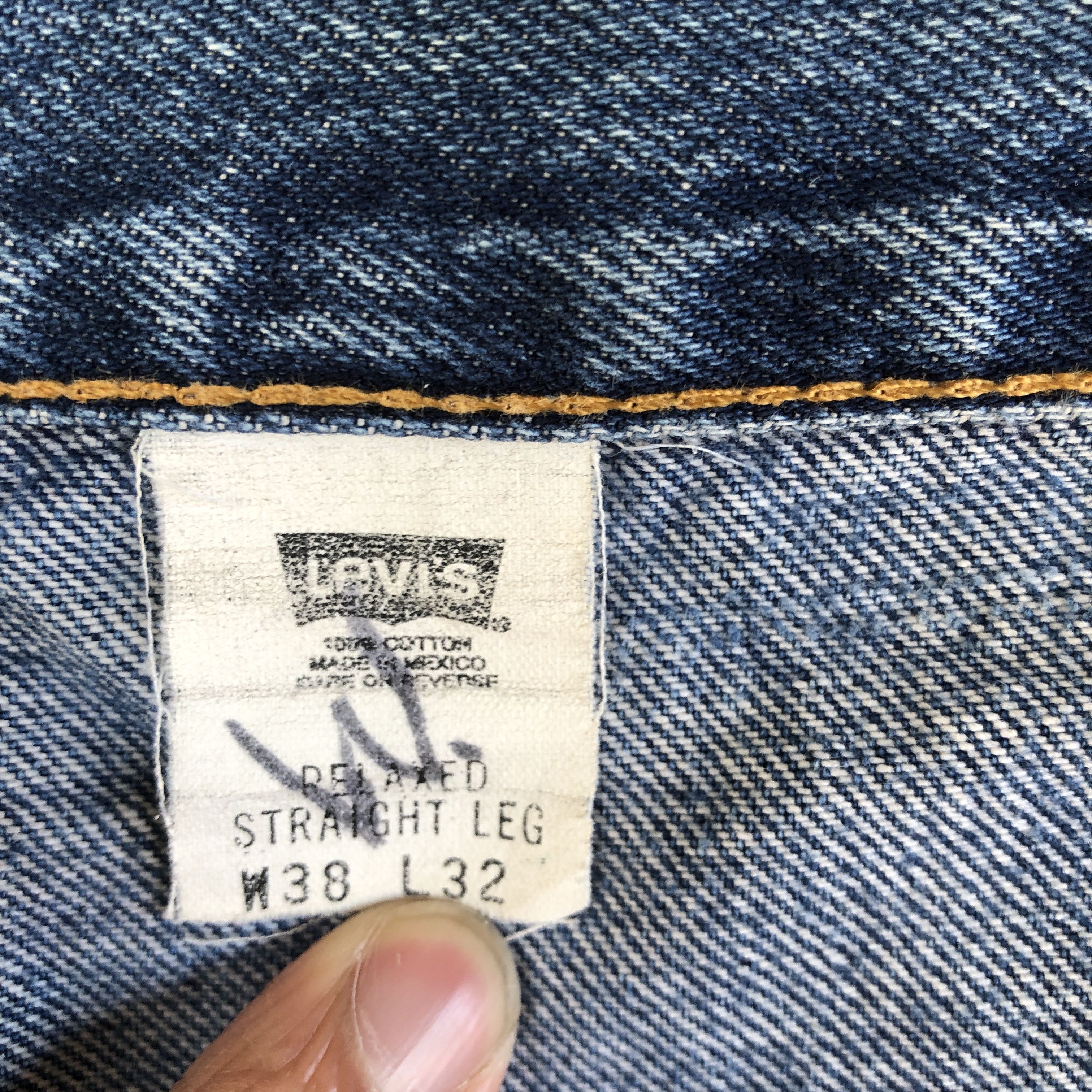 Levi's Vintage Levis Distressed Jeans Levi's Painter Faded Denim Size US 36 / EU 52 - 9 Thumbnail