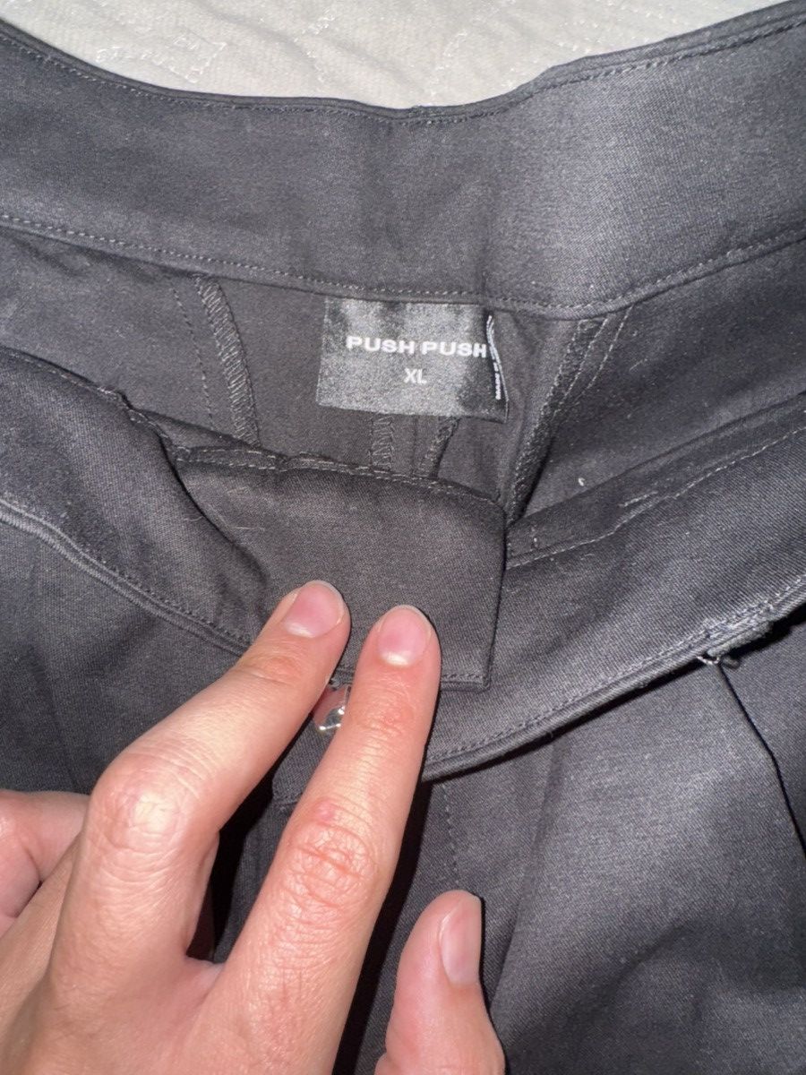 Other Push Push Black Baggy Shorts Size US 32 / EU 48 - 3 Thumbnail