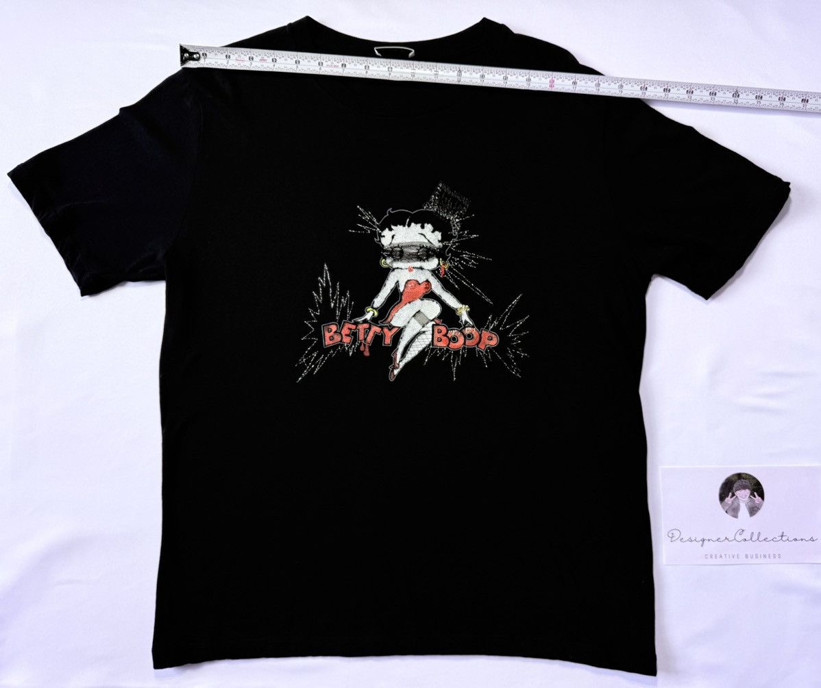 Saint Laurent Paris SAINT LAURENT Betty Boop Embroidered Tee M Size US M / EU 48-50 / 2 - 12 Thumbnail