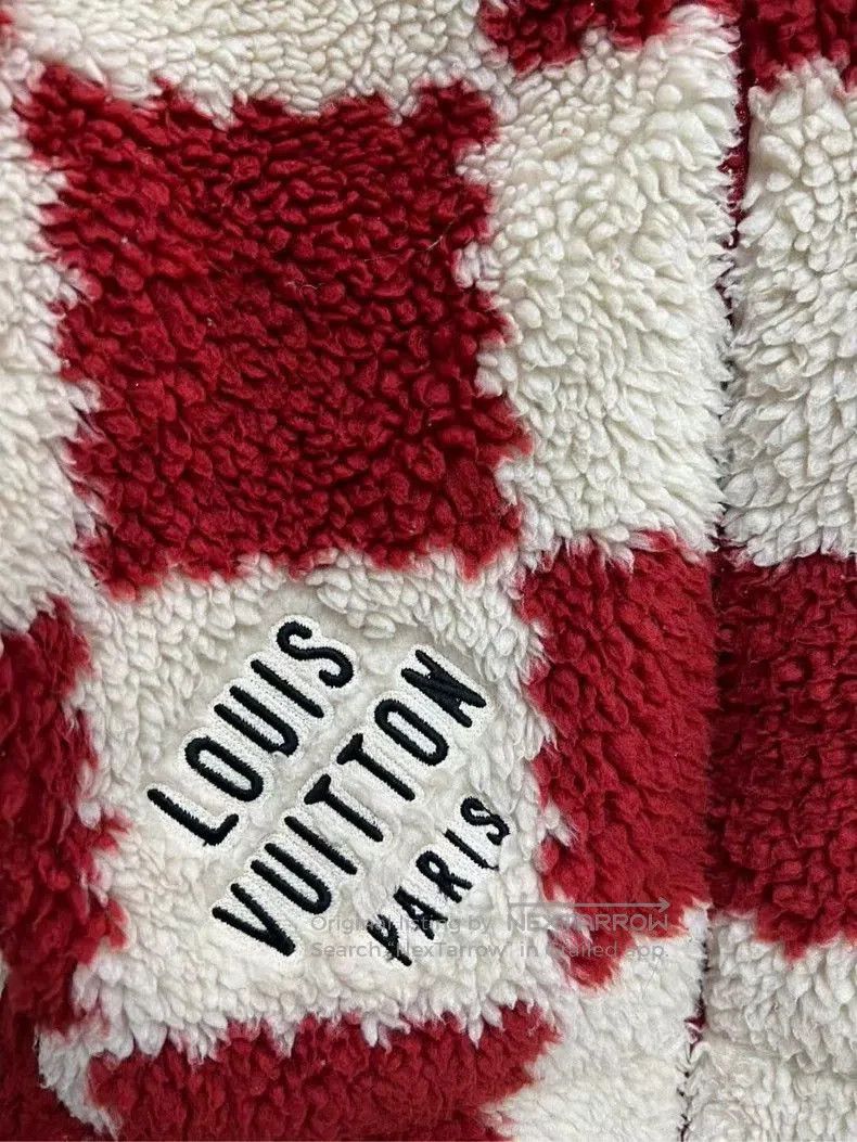 Louis Vuitton Louis Vuitton Red and White Check Jacket. Size US M / EU 48-50 / 2 - 3 Thumbnail