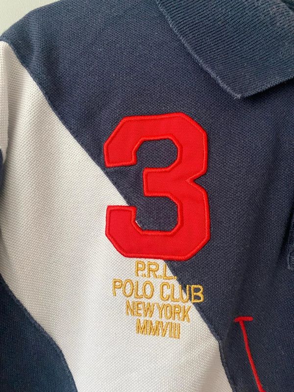 Ralph Lauren Vintage Polo Ralph Lauren New York Big Logo Rugby Polo Shirt Size US L / EU 52-54 / 3 - 3 Thumbnail