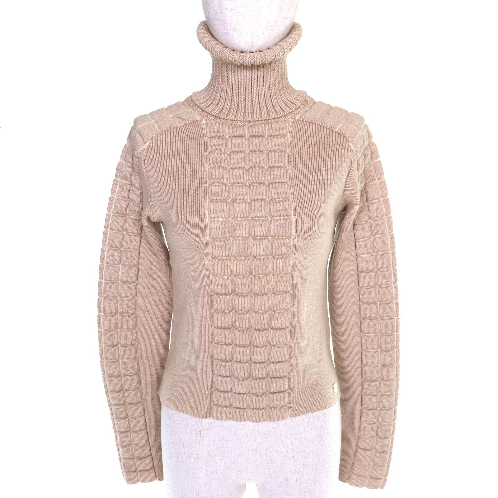 Chanel Chanel Chanel COCO Mark Wool Knit Top Textile Tops P16507 DUTY FREE for USA Size ONE SIZE - 1 Thumbnail
