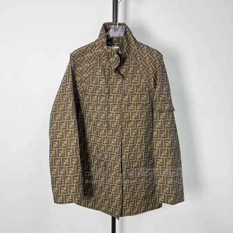 Fendi Fendi Colorblock Polyester Women's Jacket . Size S / US 4 / IT 40 - 1 Thumbnail