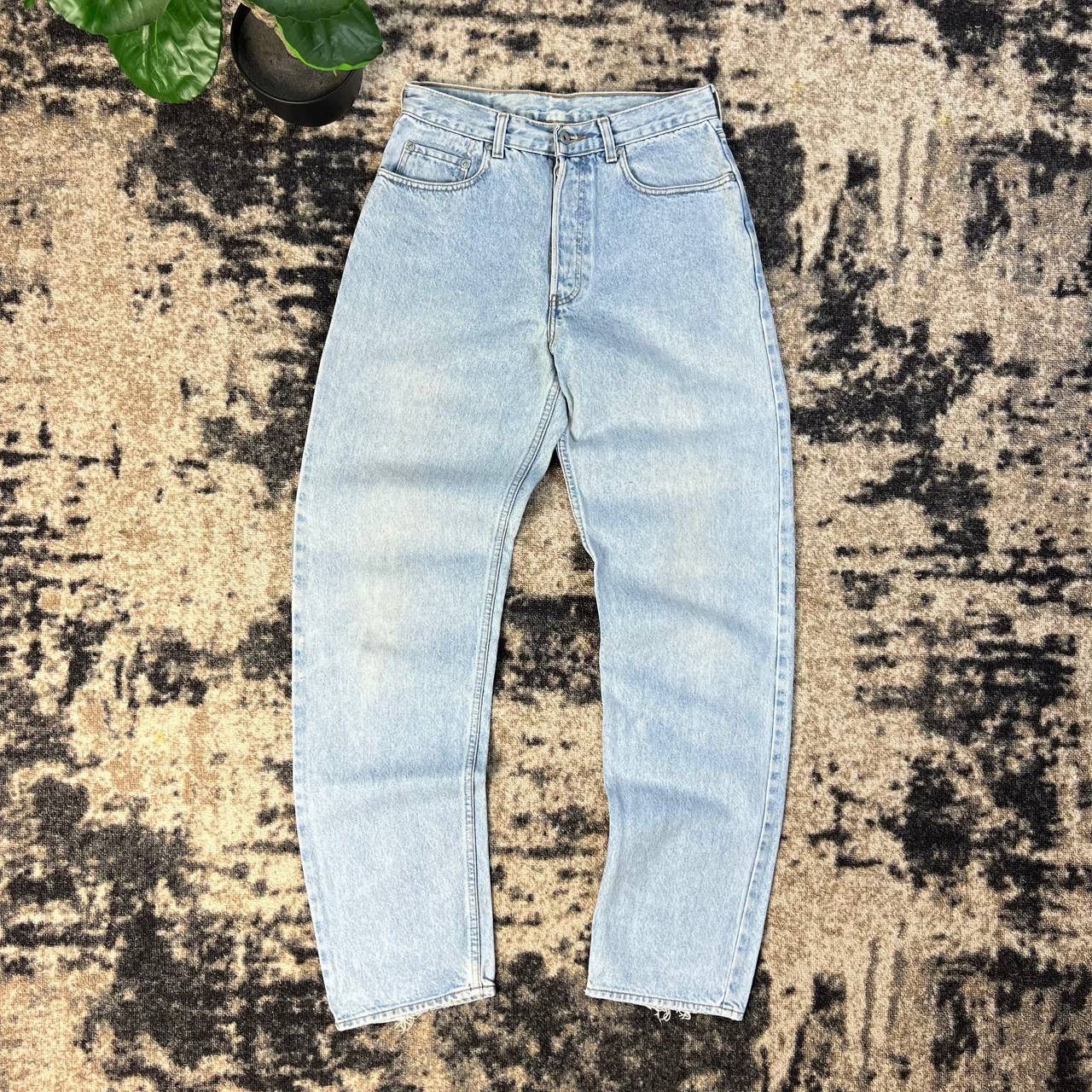 Levi's Levis Vintage Y2K Black Label Orange Tab Denim Jeans Size US 30 / EU 46 - 2 Thumbnail