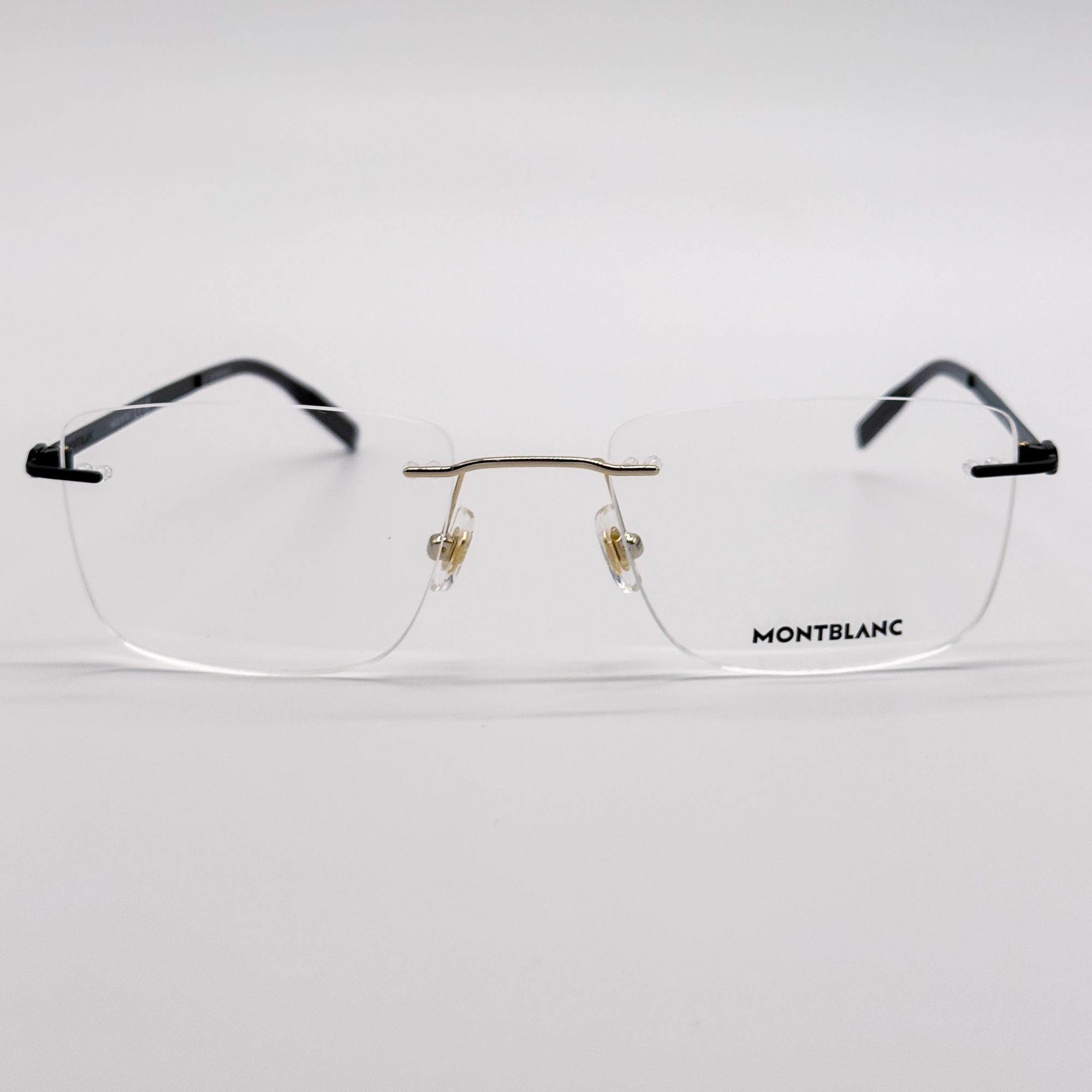 Montblanc NEW MONTBLANC EYEGLASSES MB0281O 006 BLACK MEN EYEWEAR Size ONE SIZE - 3 Thumbnail