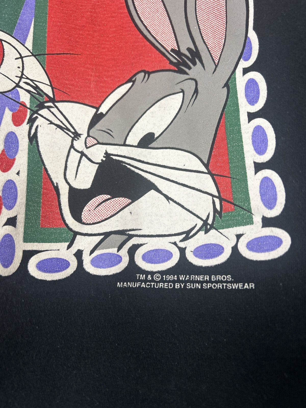 Vintage Vintage 1994 Looney Tunes Tweety Bugs Bunny Taz Tee Size US XL / EU 56 / 4 - 2 Thumbnail