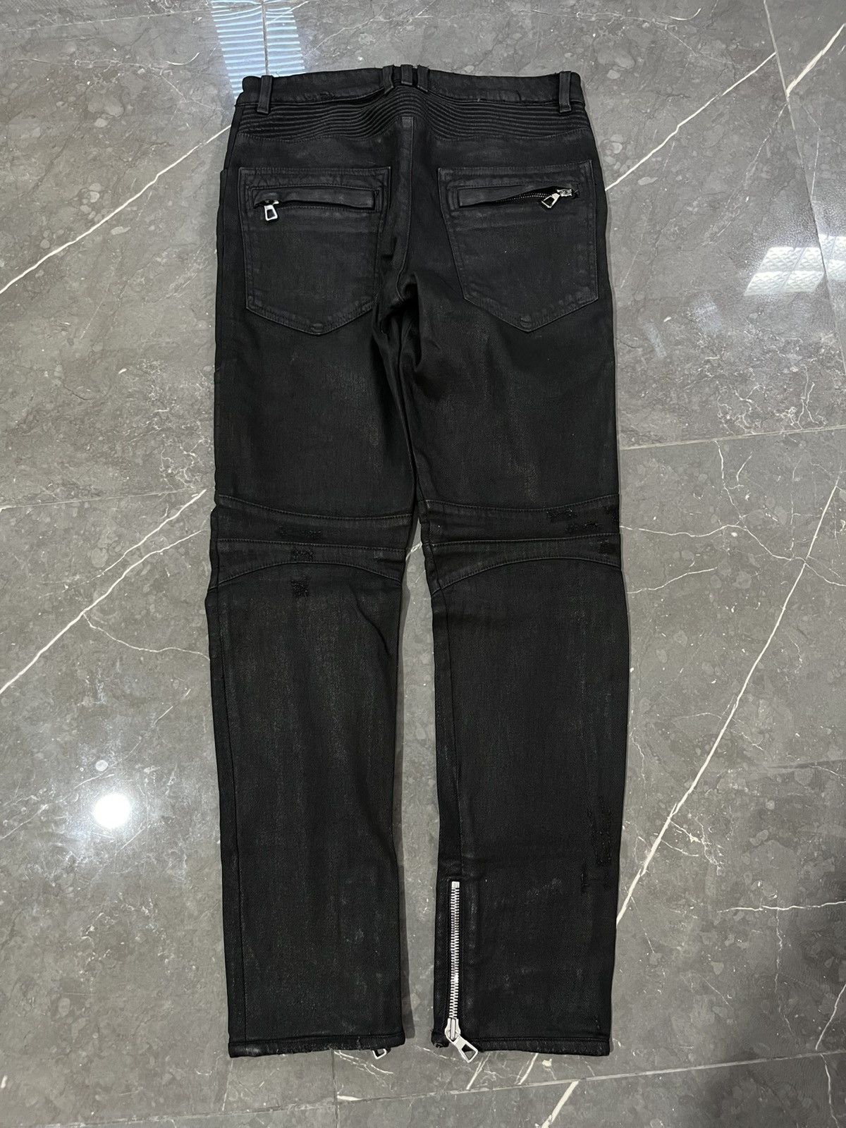 Balmain BALMAIN H&M WAXED FW2015 Size US 31 - 2 Thumbnail