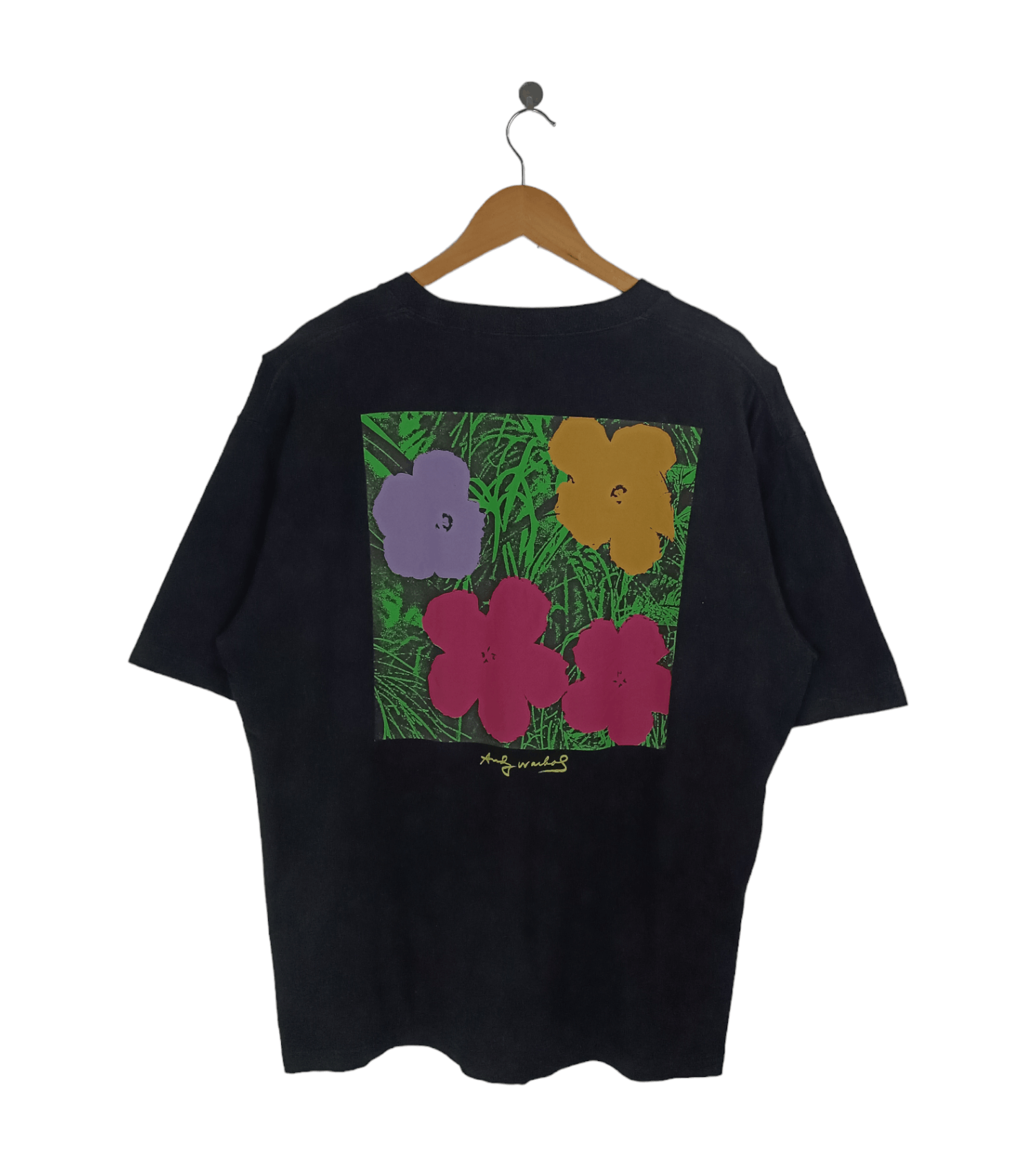 90's Andy Warhol Flowers Tシャツ デッドストック S Other Designers Vintage 90s Andy Warhol Flower Poster Pop