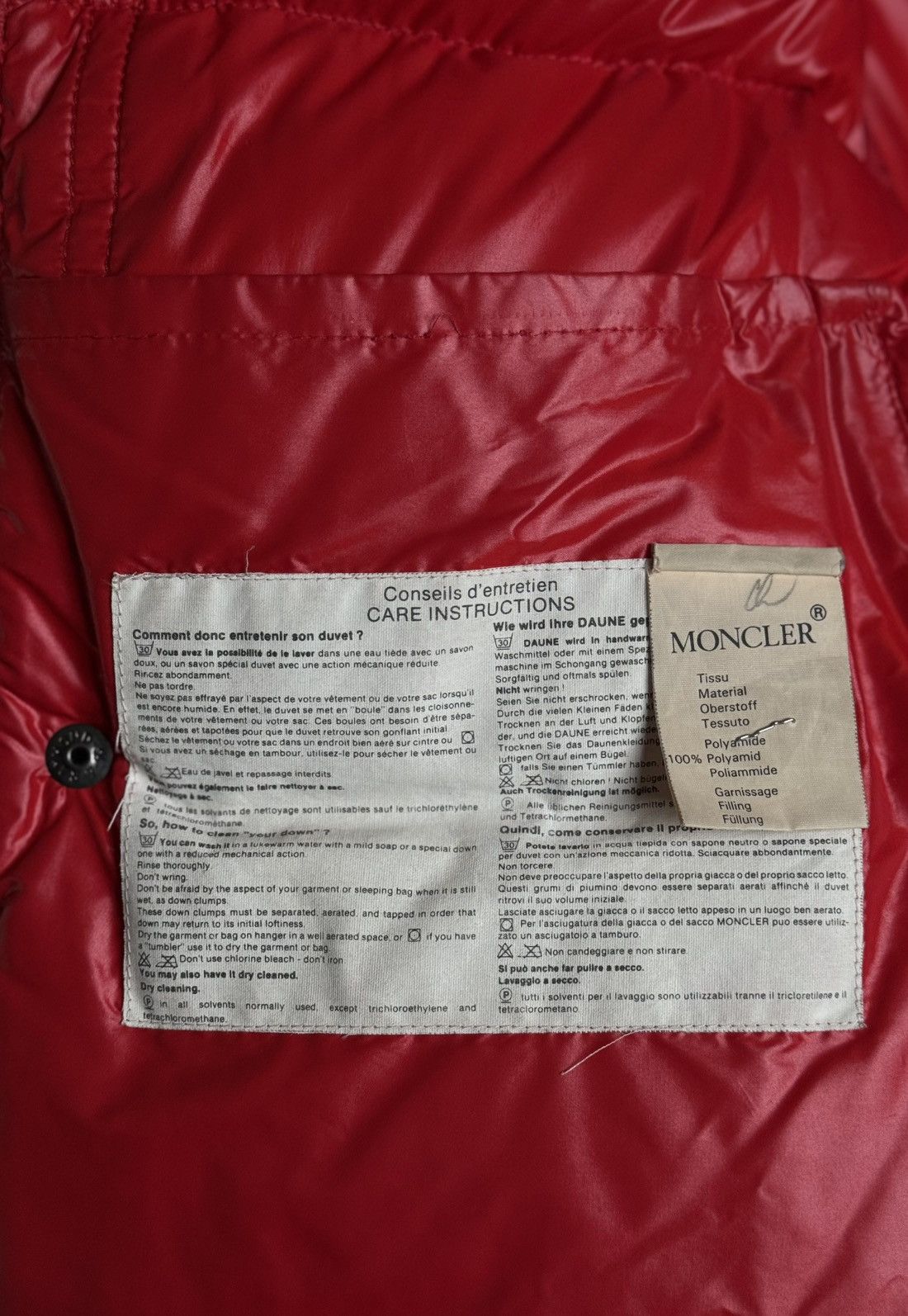Moncler Rare Moncler Grenoble Red Down Vest Puffer Jacket Size L / US 10 / IT 46 - 11 Thumbnail
