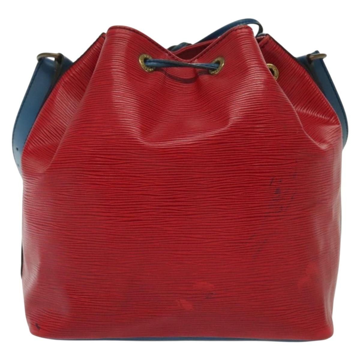 Louis Vuitton LOUIS VUITTON Epi Petit Noe Shoulder Bag Castilian Red Blue Size ONE SIZE - 2 Thumbnail