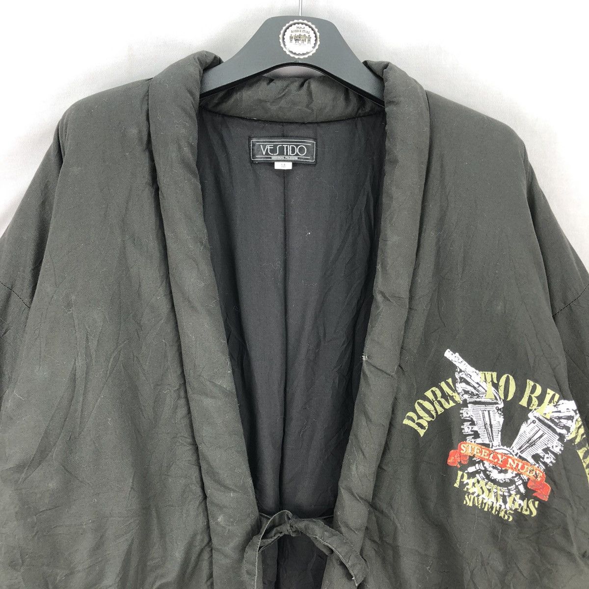 Japanese Brand Vintage 90's Born To Be Wild Kimono Jacket Size US M / EU 48-50 / 2 - 7 Thumbnail