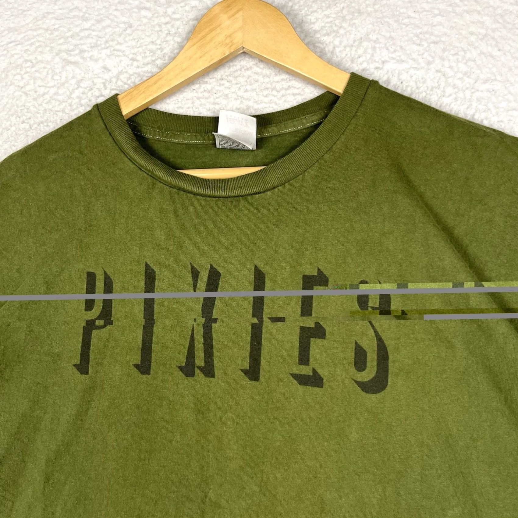 Fruit Of The Loom Vintage Pixies Sellout Tour Shirt XL Green 2004 Rare Band Tee Size US XL / EU 56 / 4 - 2 Thumbnail