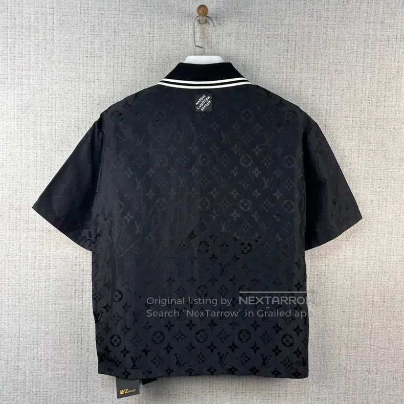 Louis Vuitton Louis Vuitton SS25 Stripe Patchwork Neck Full Print Short Size US S / EU 44-46 / 1 - 3 Thumbnail