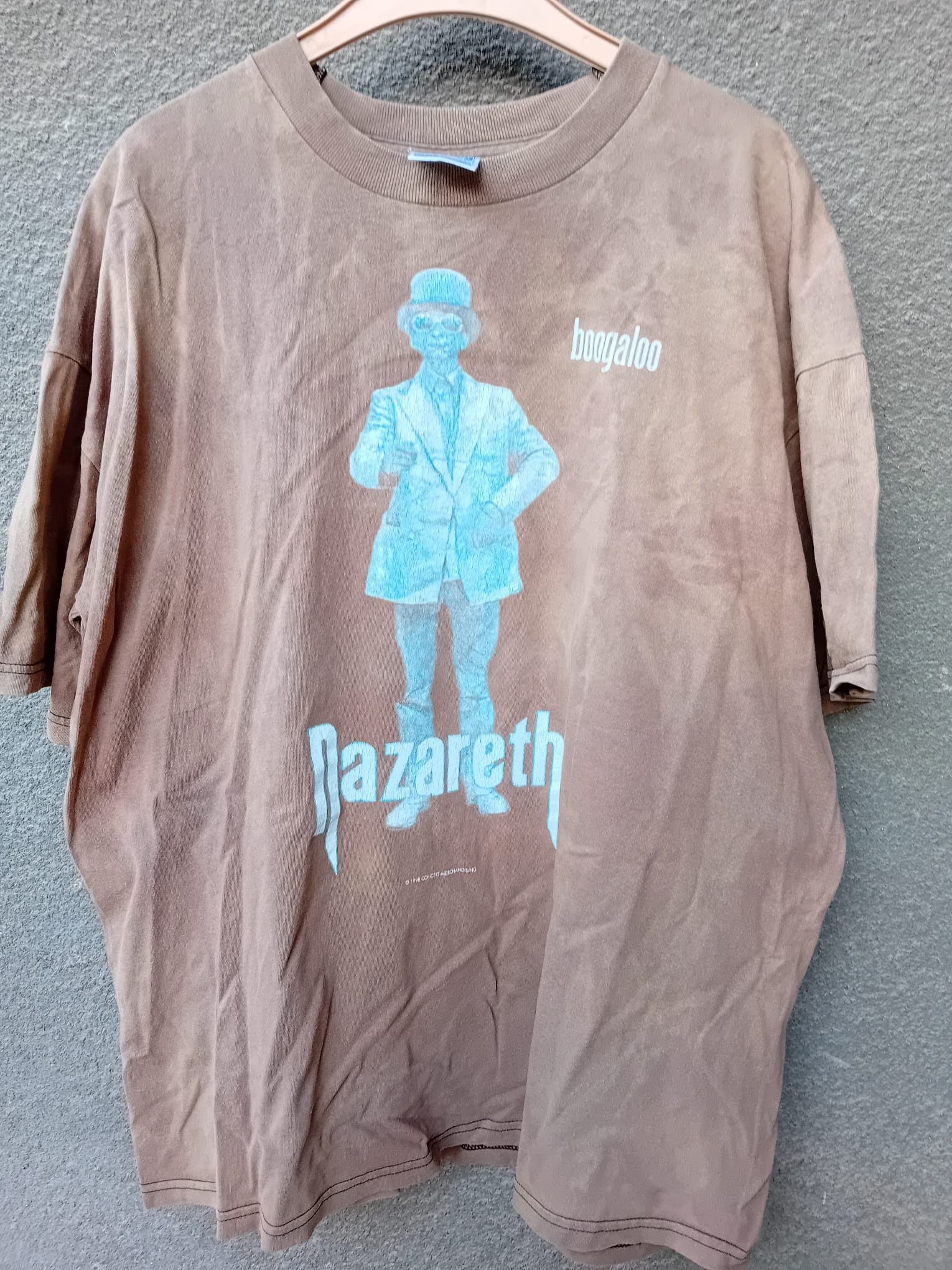 Band Tees Nazareth Boogaloo Vtg 1998 tour double sided band tee sz XL Size US XL / EU 56 / 4 - 1 Thumbnail