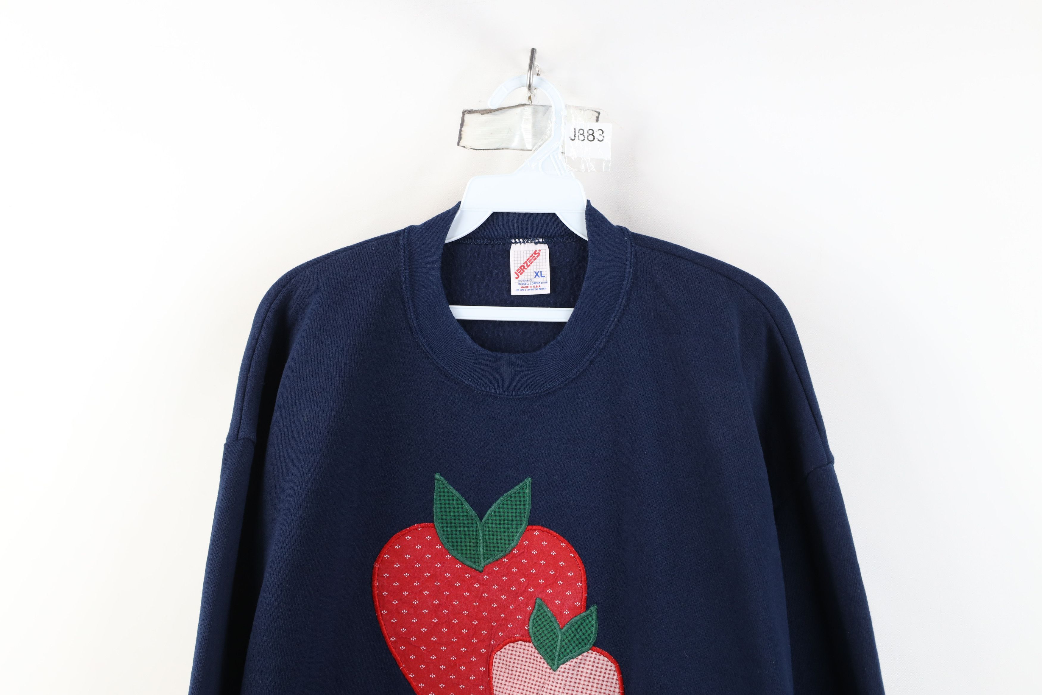 Vintage Vintage 90s Country Farmhouse Apple Crewneck Sweatshirt USA Size XL / US 12-14 / IT 48-50 - 2 Thumbnail