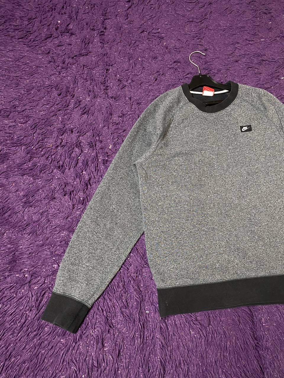 Nike NIKE Crew Sweatshirt Gray WASHED Distressed 90s Size US S / EU 44-46 / 1 - 5 Thumbnail