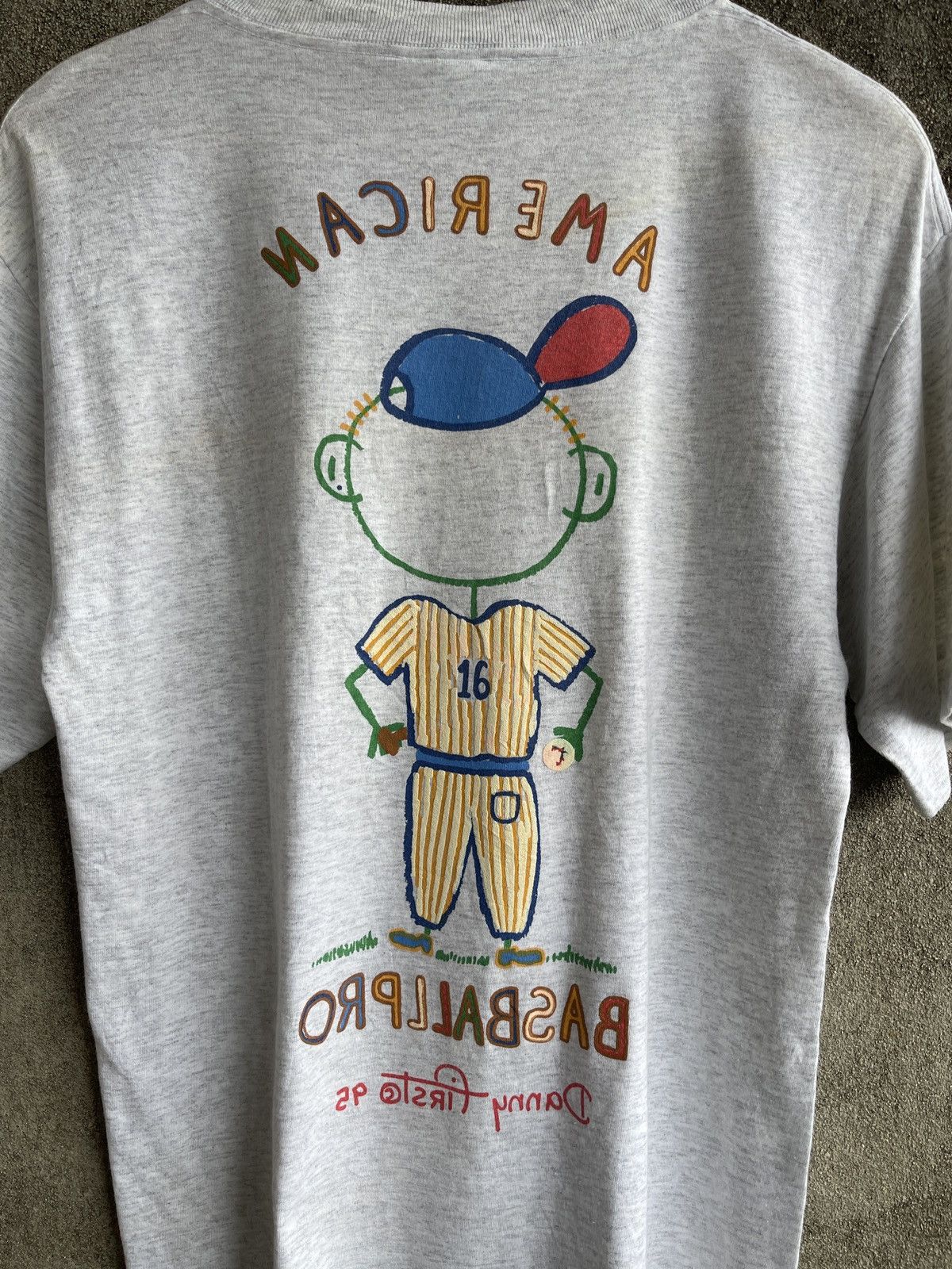 Cartoon Network Rare🔥Vtg 90’s Danny First American Basballpro Arts Tee Size US M / EU 48-50 / 2 - 4 Thumbnail