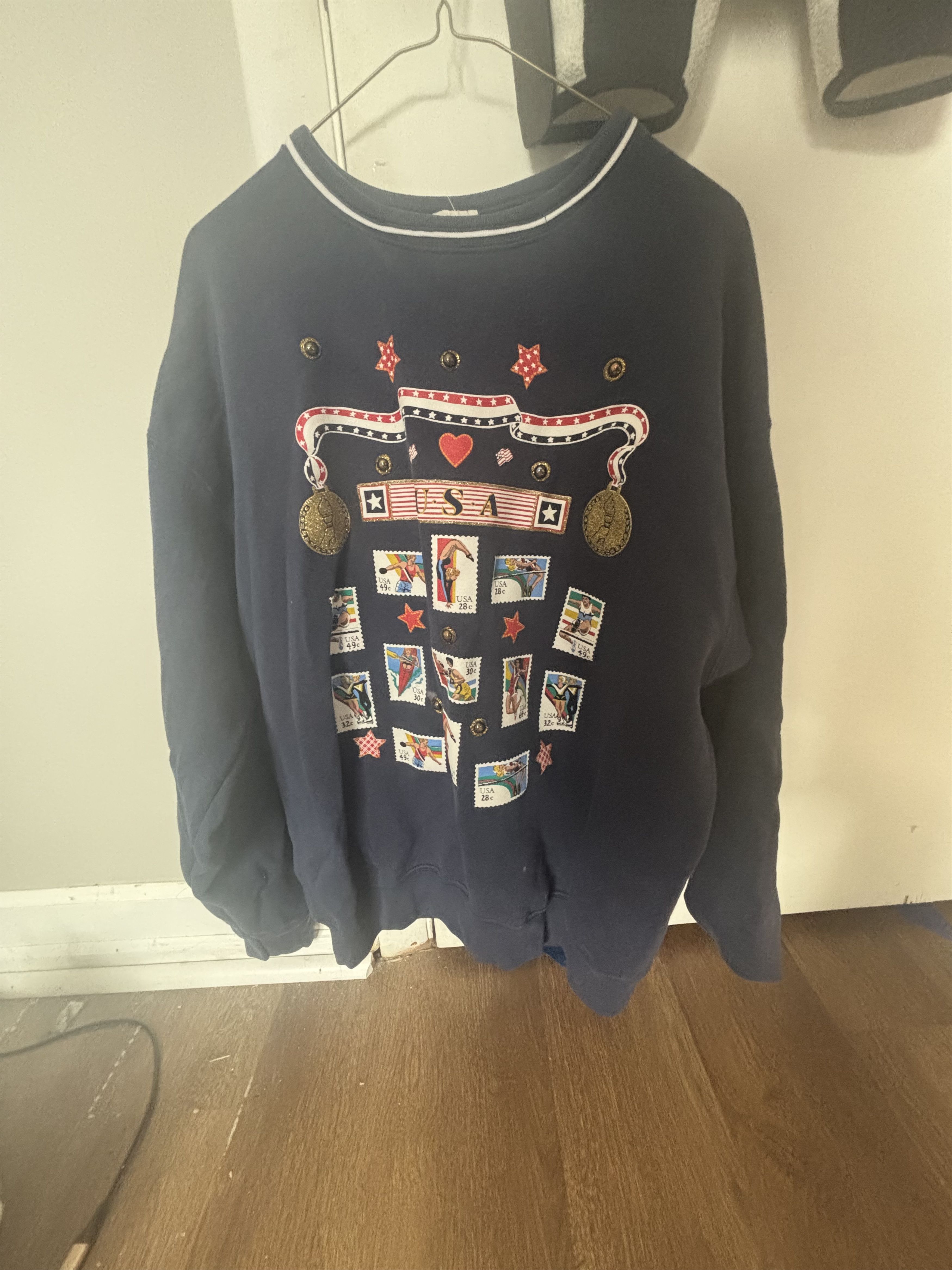 Other Custom USA Olympic Sweater Size L / US 10 / IT 46 - 1 Thumbnail