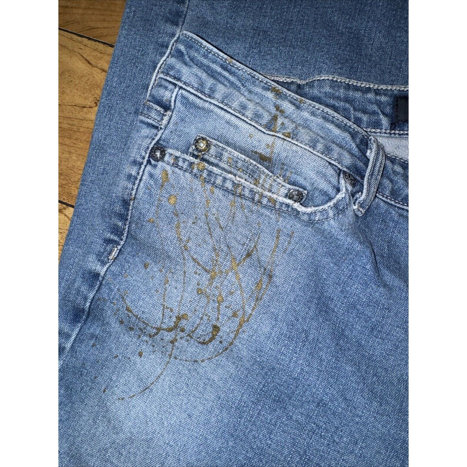 Japanese Brand × Jean × Vintage Marithe Francois Girbaud Denim Jeans 36x34 Blue Size US 36 / EU 52 - 5 Thumbnail