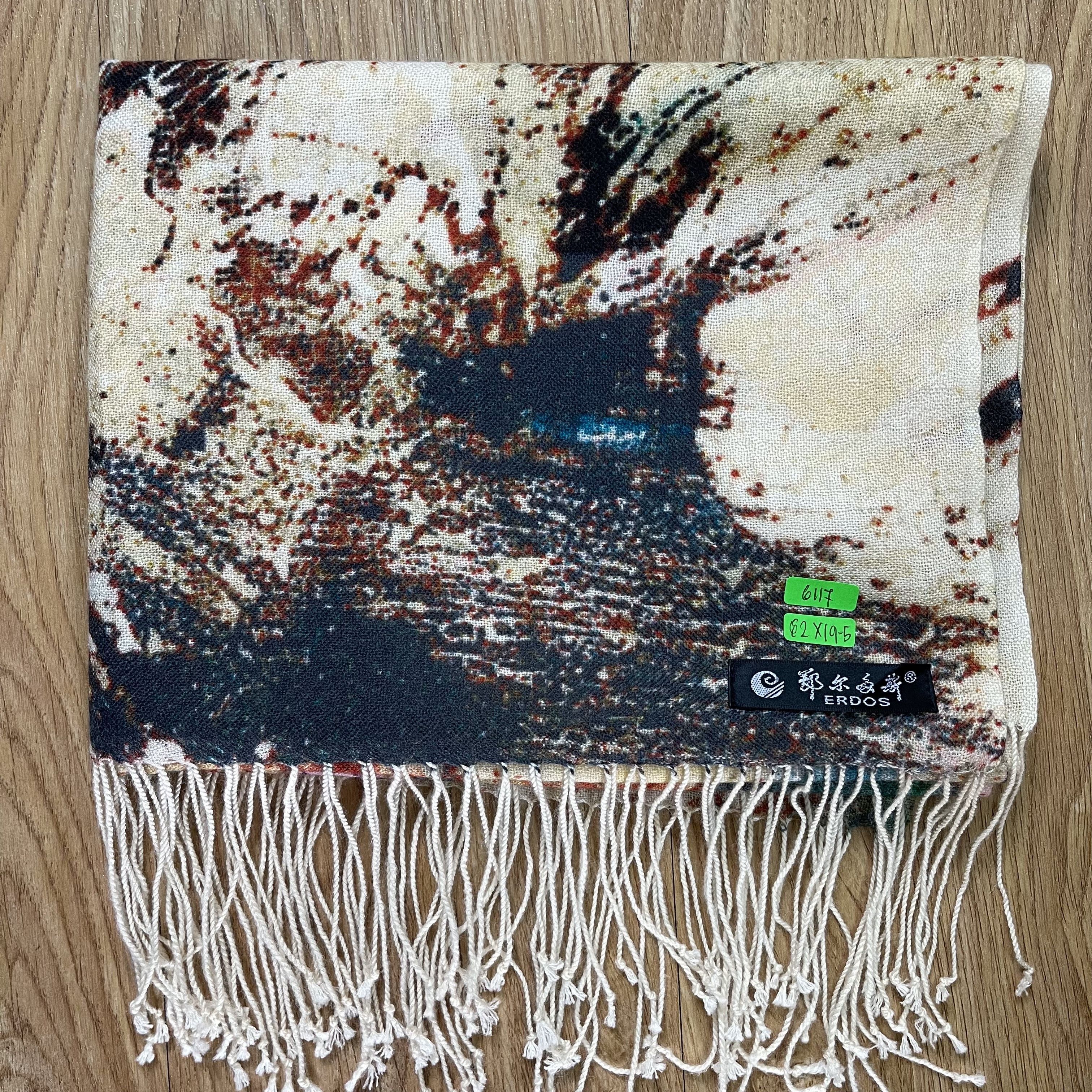 Vintage Edros Nice Design Scarf - 6117 Size ONE SIZE - 8 Thumbnail