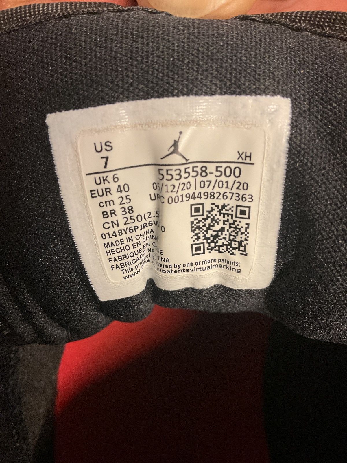 Nike Jordan 1 Low Court Purple Size US 7 / EU 40 - 7 Thumbnail