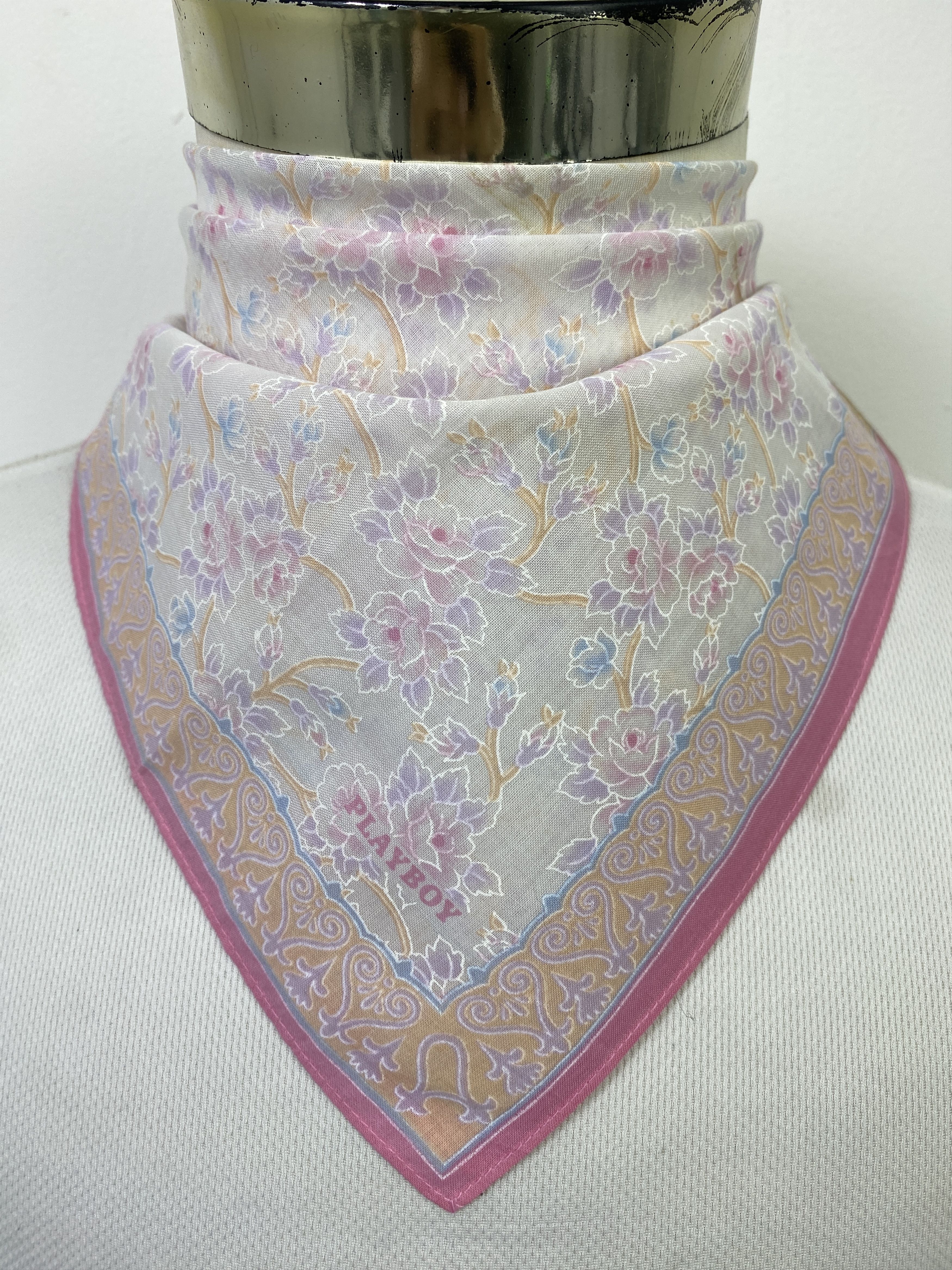 Playboy Vintage Playboy Handkerchief / Neckerchief KT0084 Size ONE SIZE - 1 Thumbnail