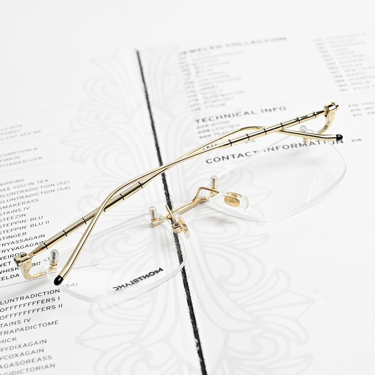 Montblanc MONTBLANC MB0215O GLASSES Size ONE SIZE - 9 Thumbnail