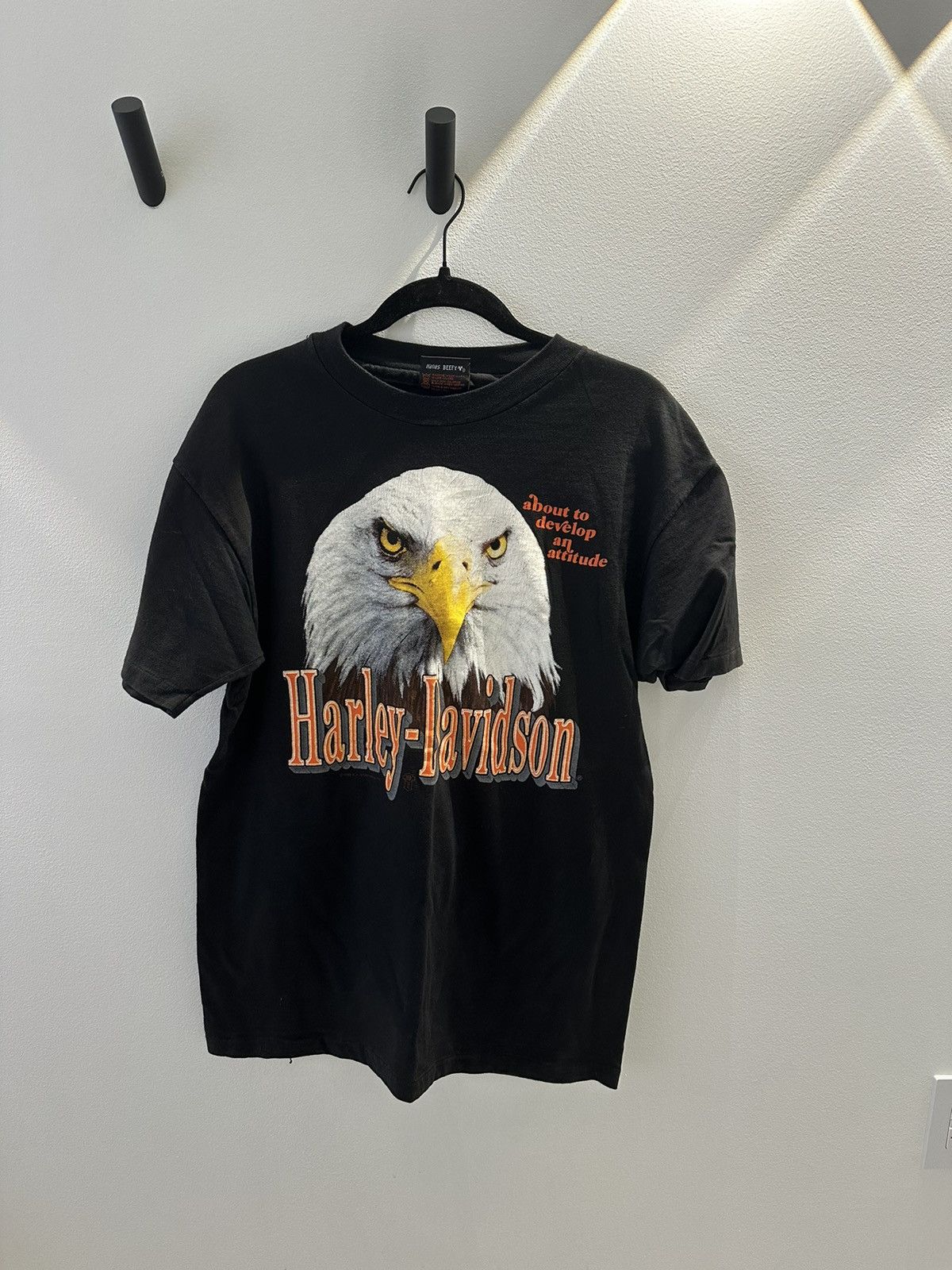Harley Davidson Vintage 90s Harley Davidson Eagle, size large Size US L / EU 52-54 / 3 - 1 Thumbnail
