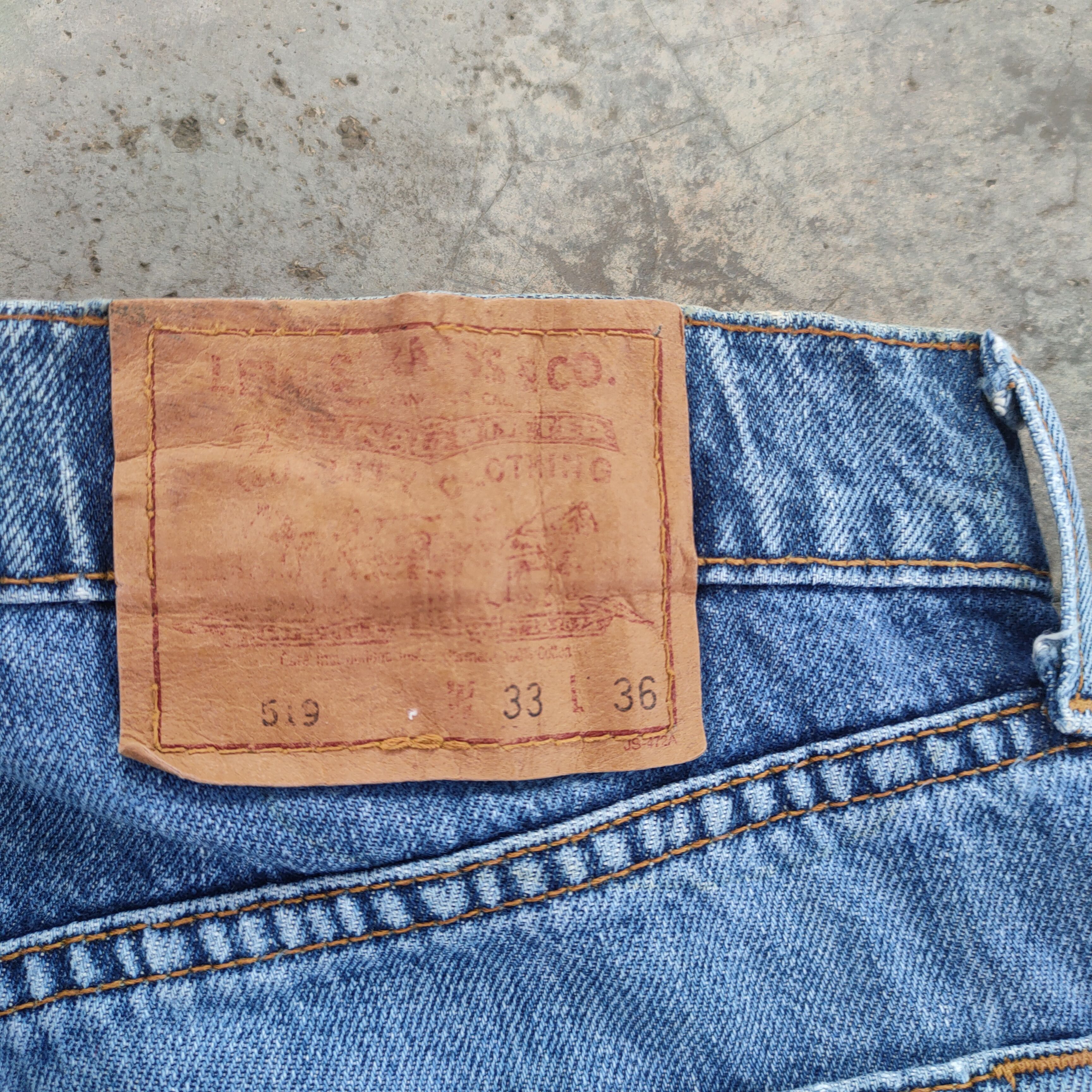 Levi's Vintage Clothing W32 VINTAGE LEVI'S 519 90' FADED DISTRESSED JEANS PANTS Size US 32 / EU 48 - 16 Thumbnail
