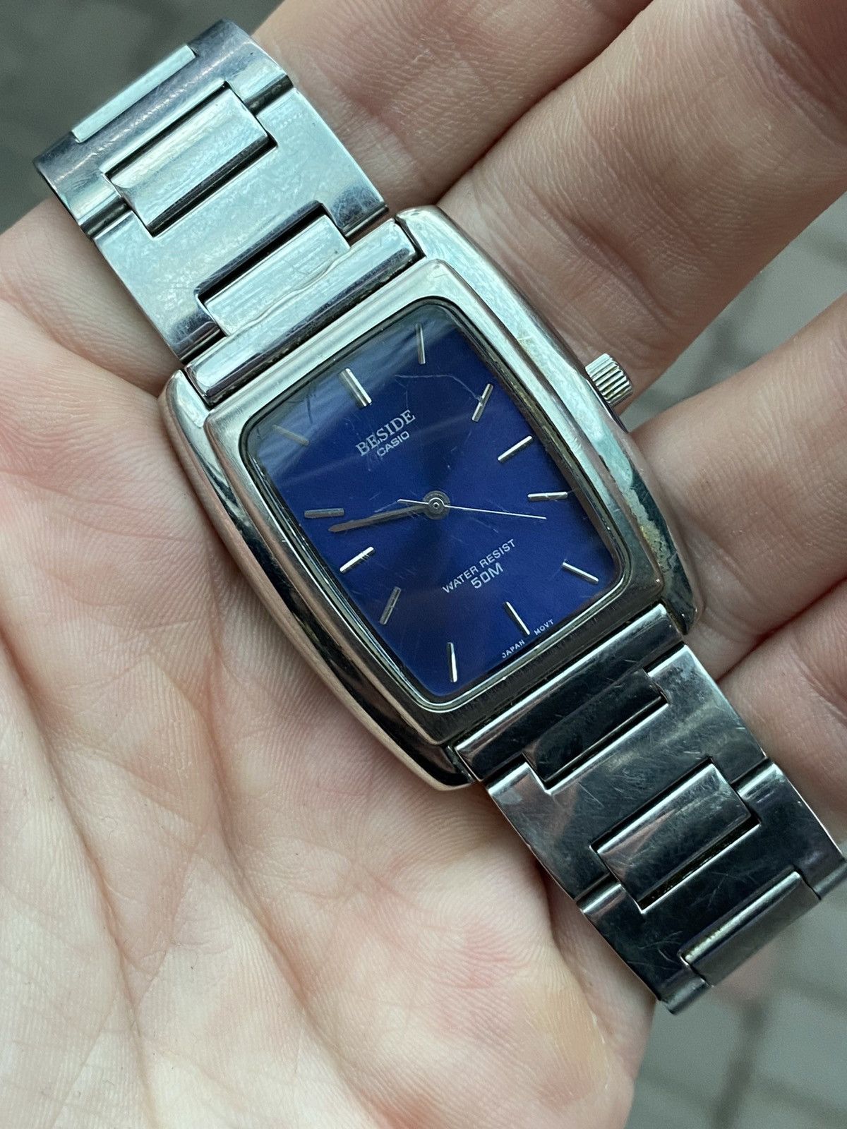 Casio Casio MTP-1135 Watch. Blue Dial. 50M. Vintage Analog Size ONE SIZE - 8 Thumbnail