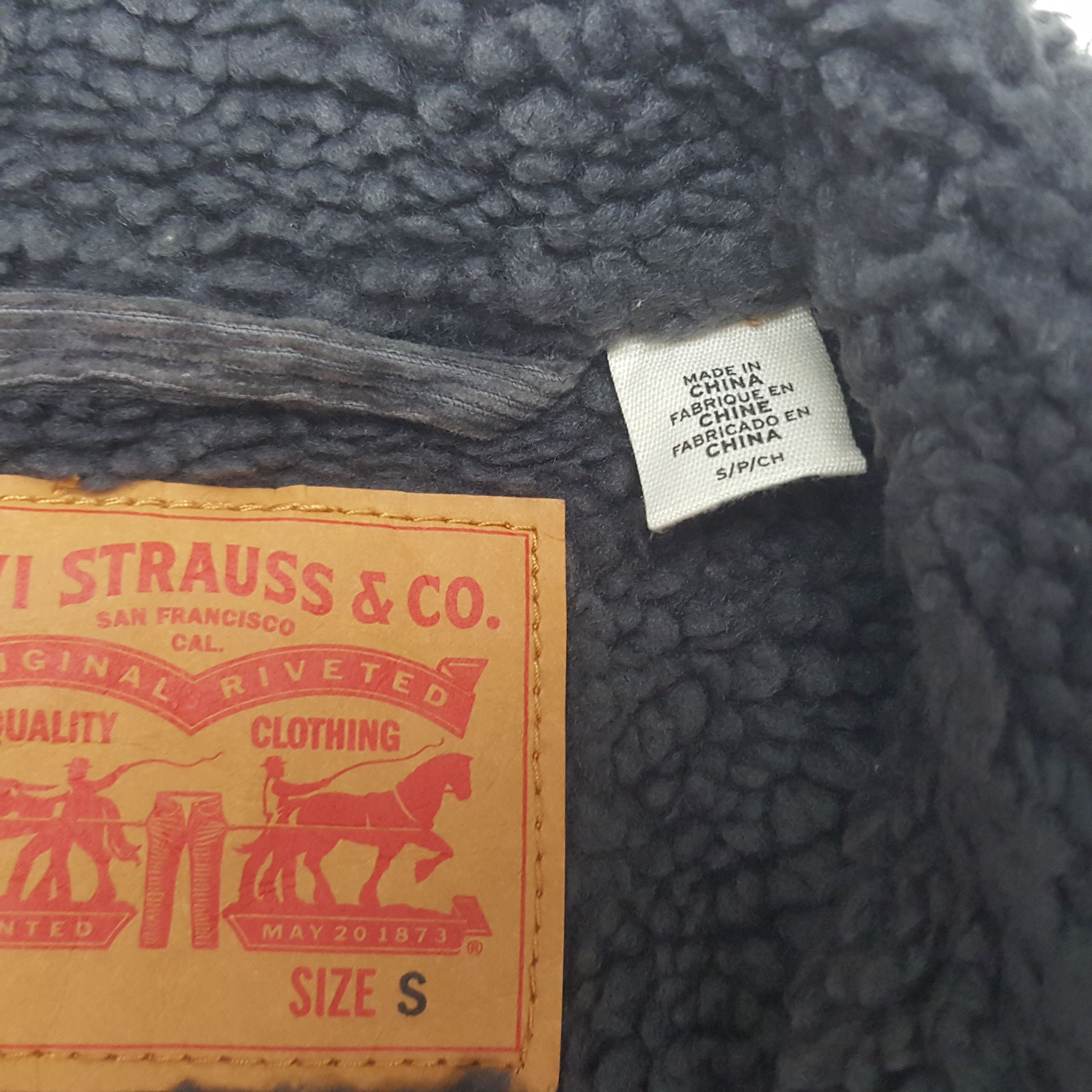 Levi's Vintage Levi's Corduroy Sherpa Inside Bikers Jacket Size US S / EU 44-46 / 1 - 5 Thumbnail