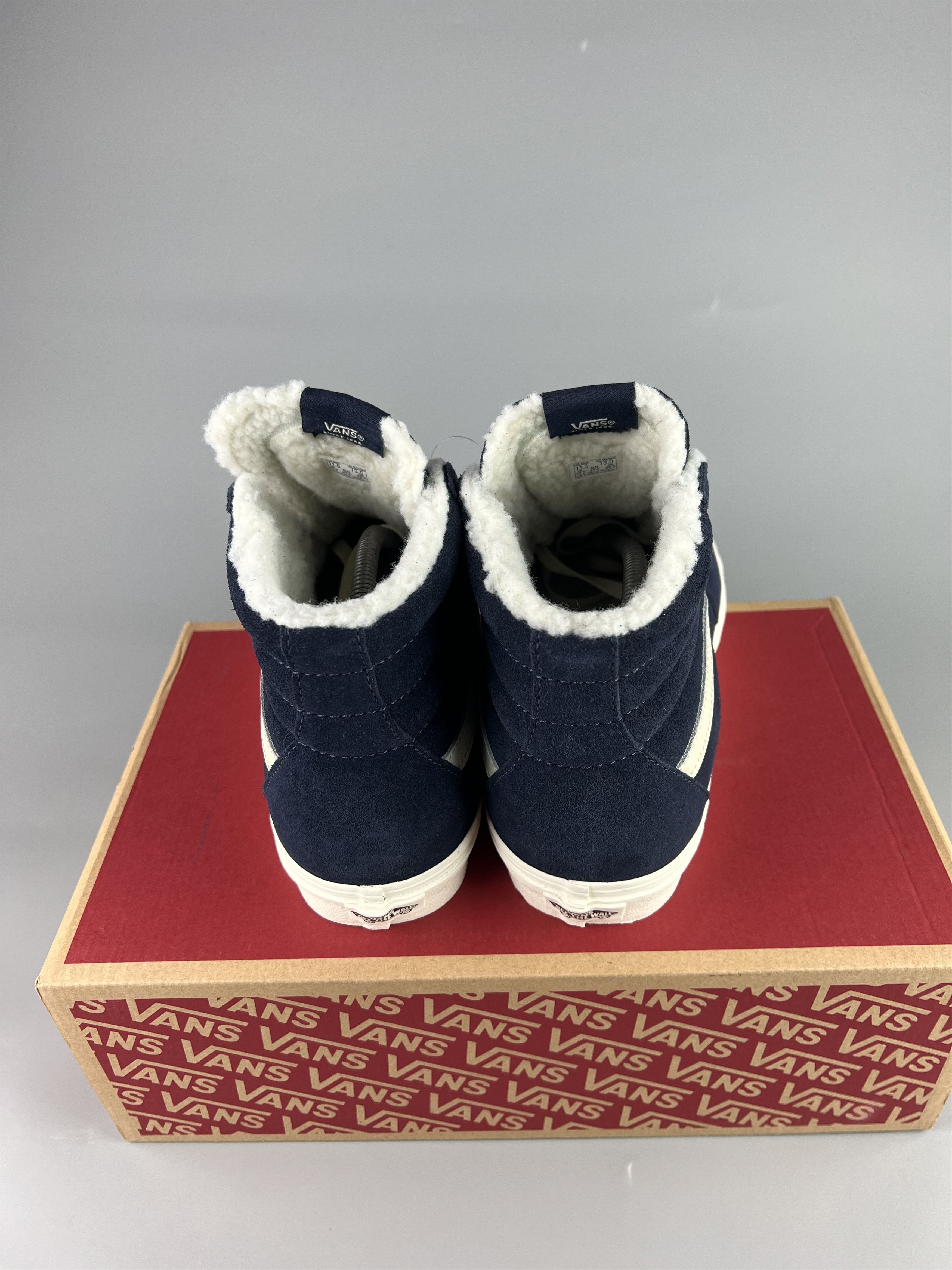 Vans Vans SK8-HI Suede Skate Sneaker Navy Blue Size US11.5 Size US 11.5 / EU 44-45 - 2 Thumbnail