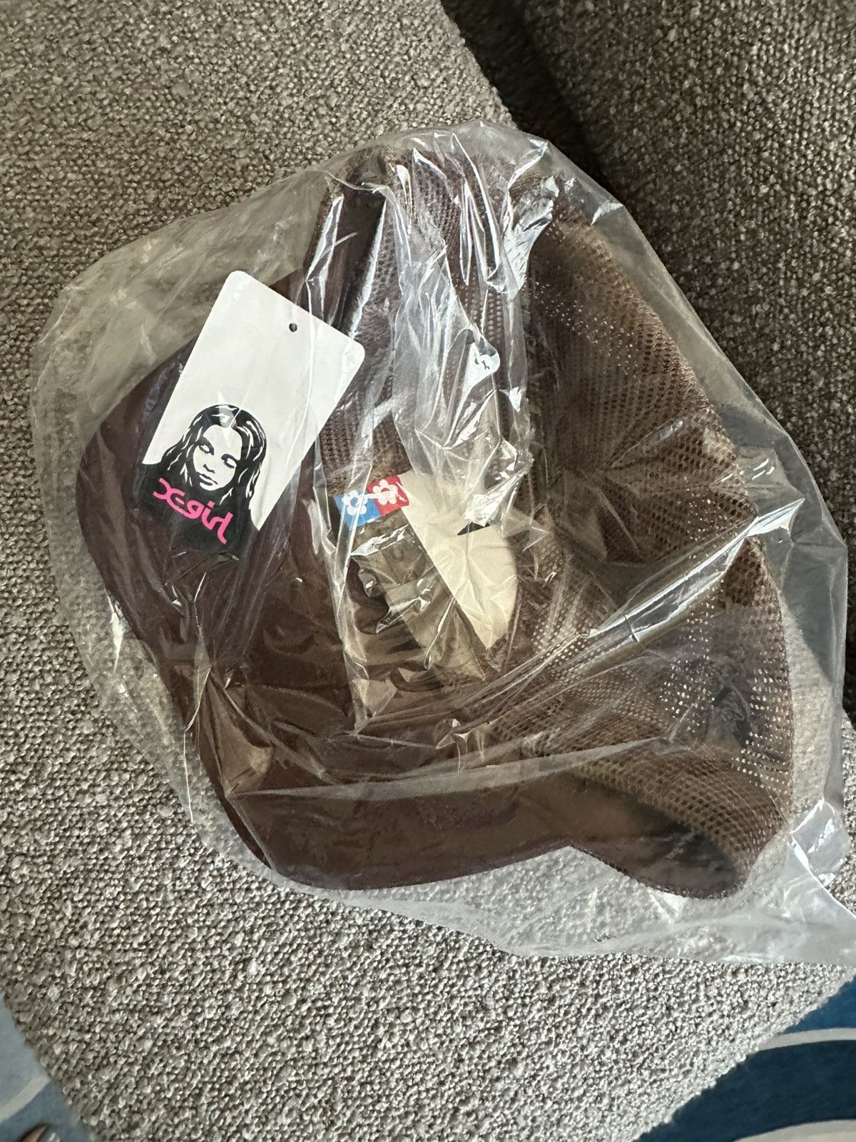 Vandy The Pink Vandy The Pink x X-Girl Shop Trucker Hat Size ONE SIZE - 5 Thumbnail