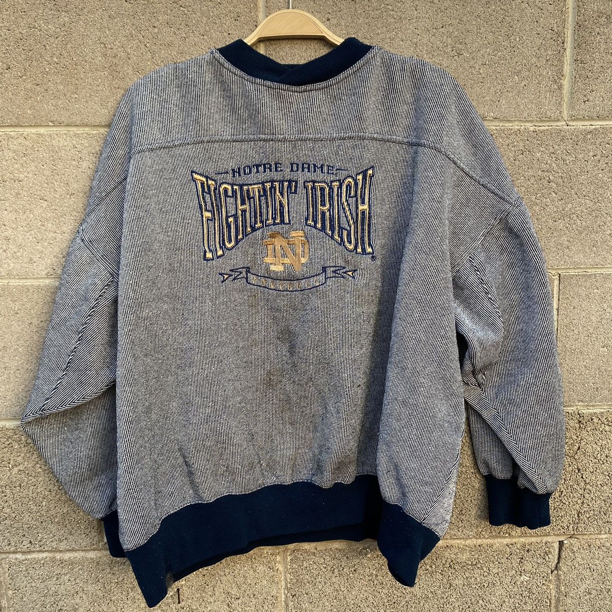 Nutmeg Vintage Notre Dame Crewneck Sweatshirt 2XL XXL Size US XXL / EU 58 / 5 - 1 Thumbnail